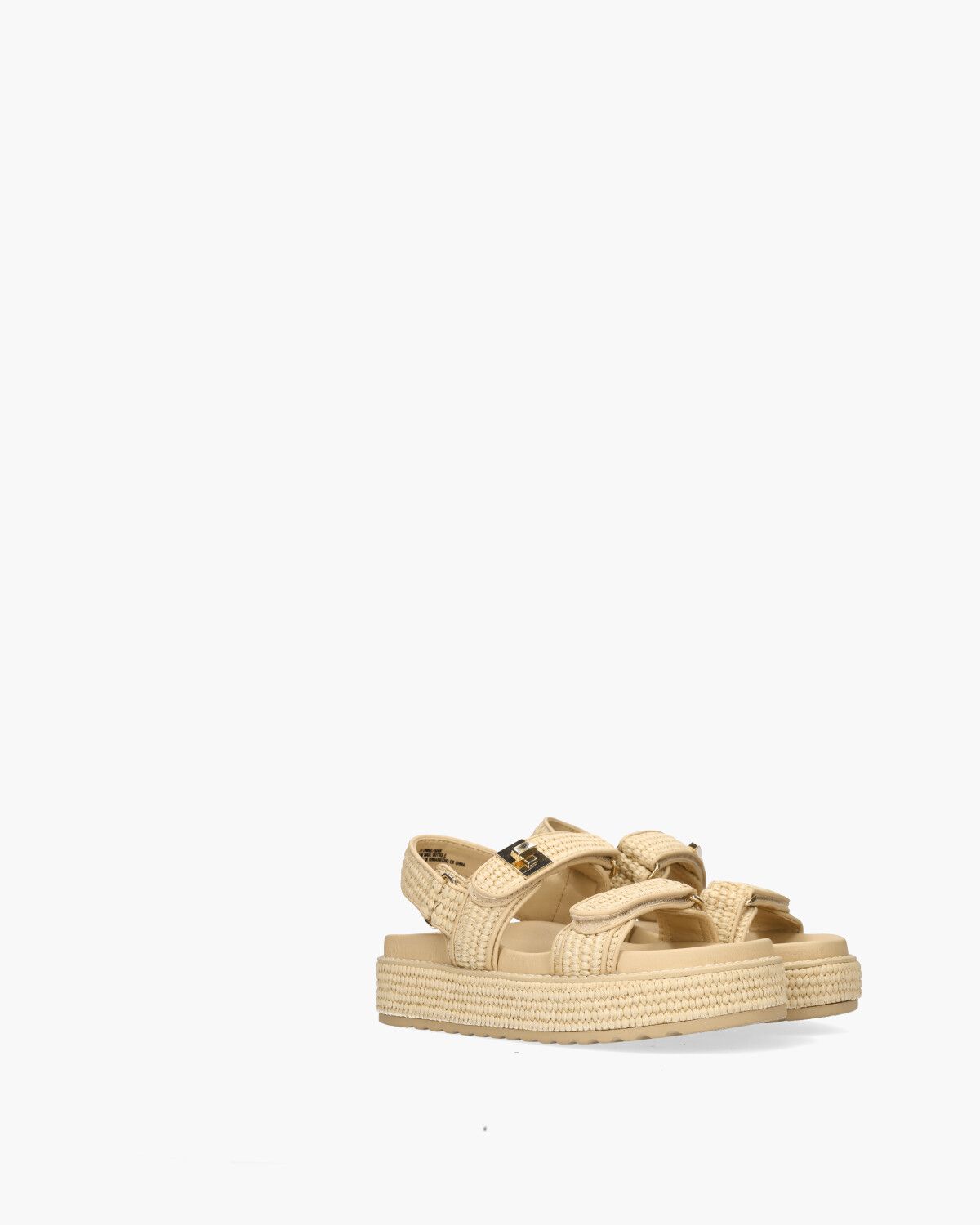 Bigmona Sandal Naturel Damessandalen