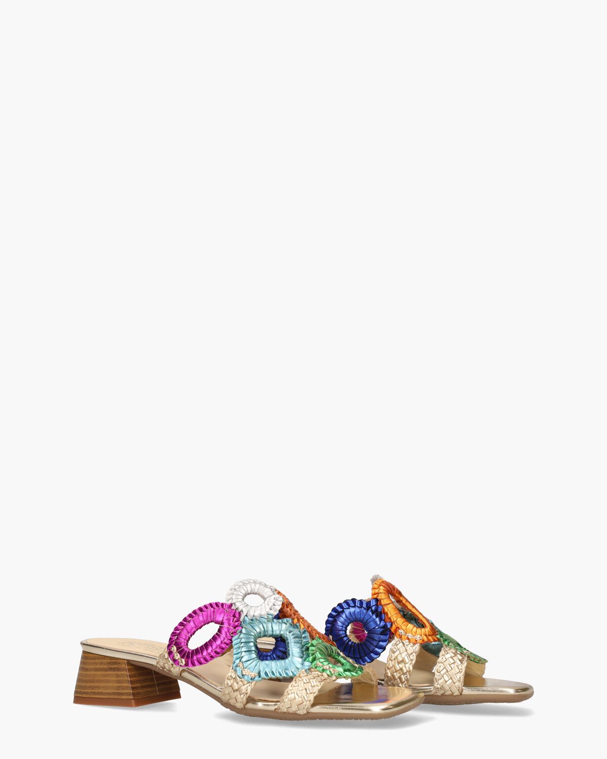 21036 Multicolor Damesslippers