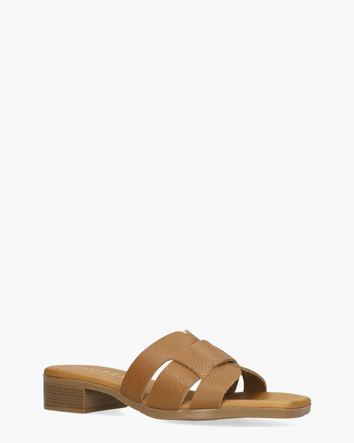 Wohmy Cognac Damesslippers
