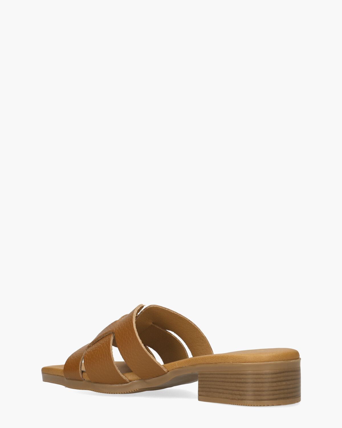 Wohmy Cognac Damesslippers