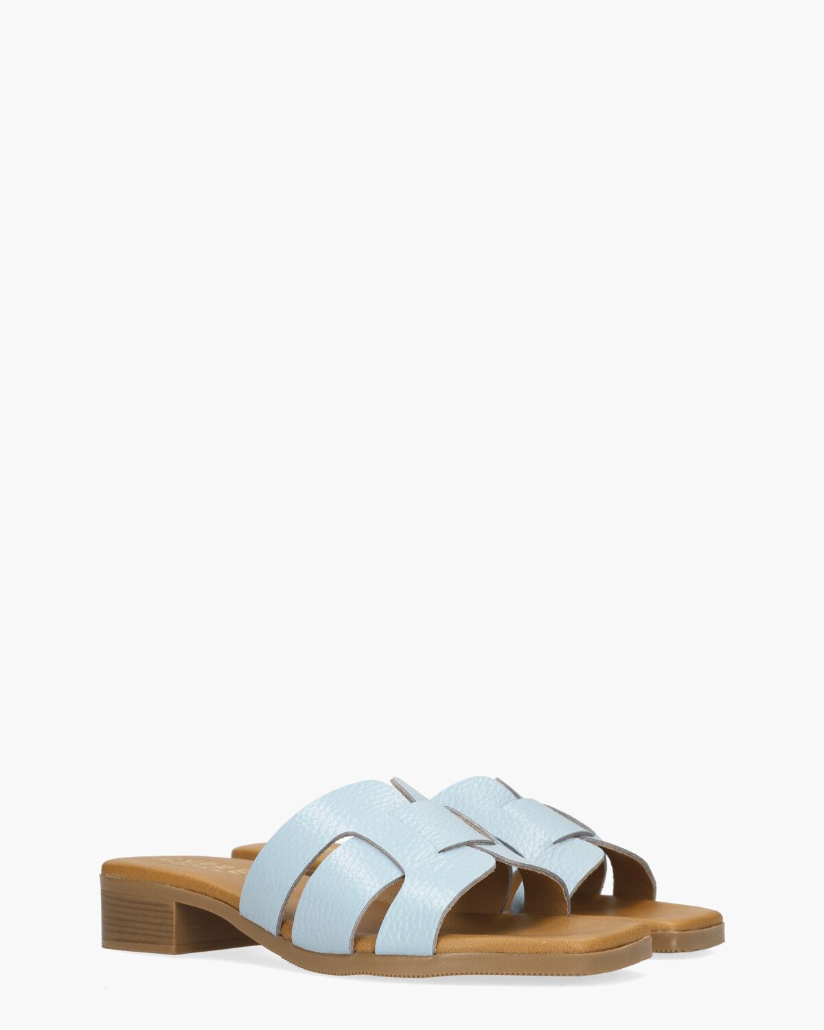 Wohmy Lichtblauw Damesslippers