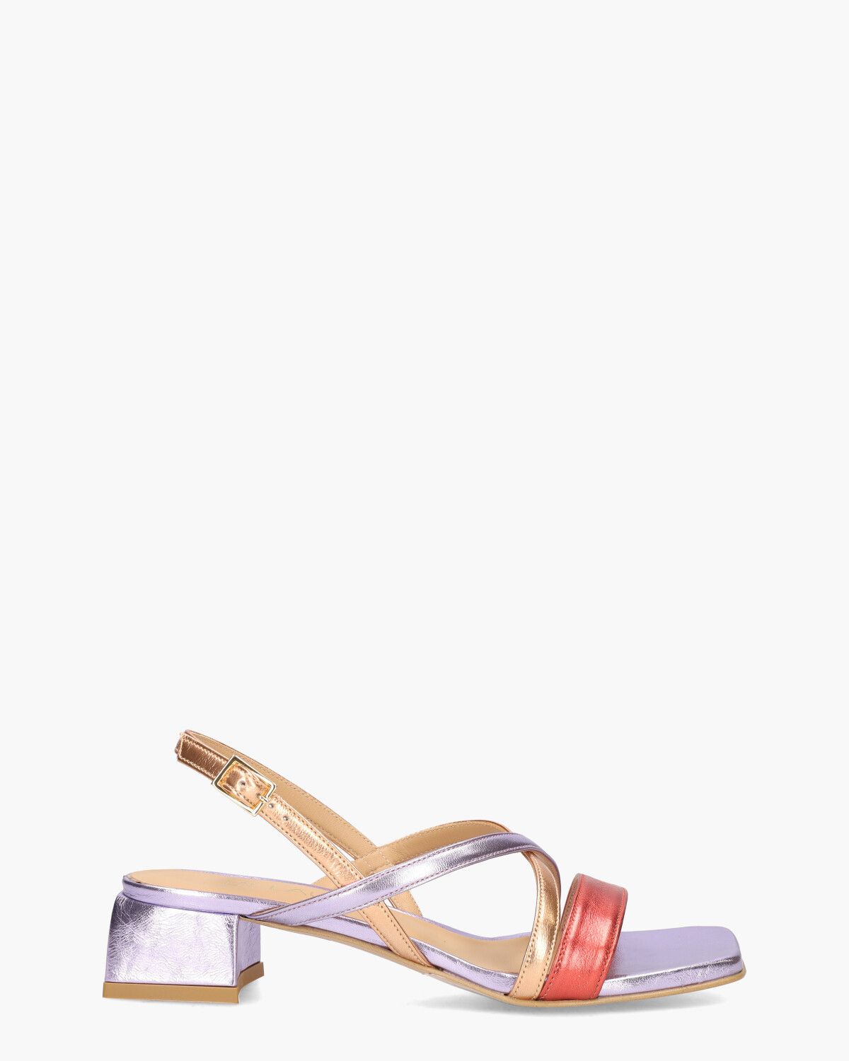 3000 Lila/Multicolor Damessandalen