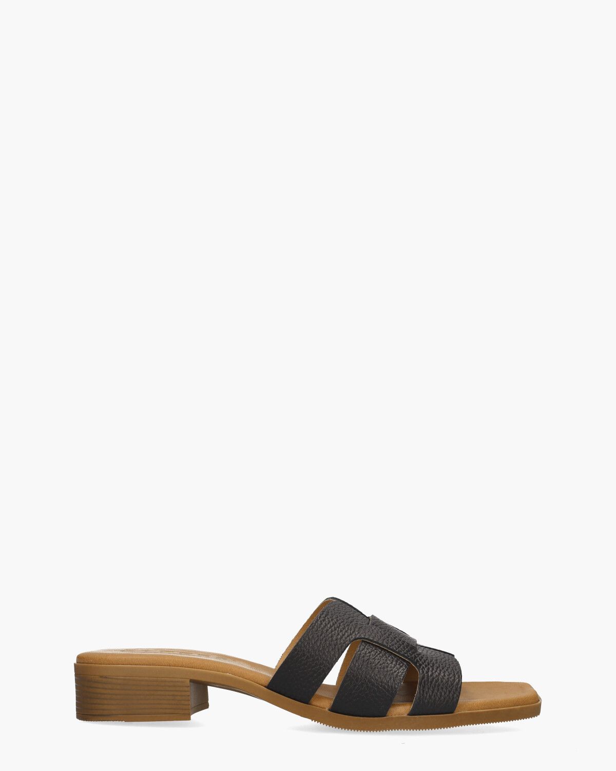 Wohmy Zwart Damesslippers