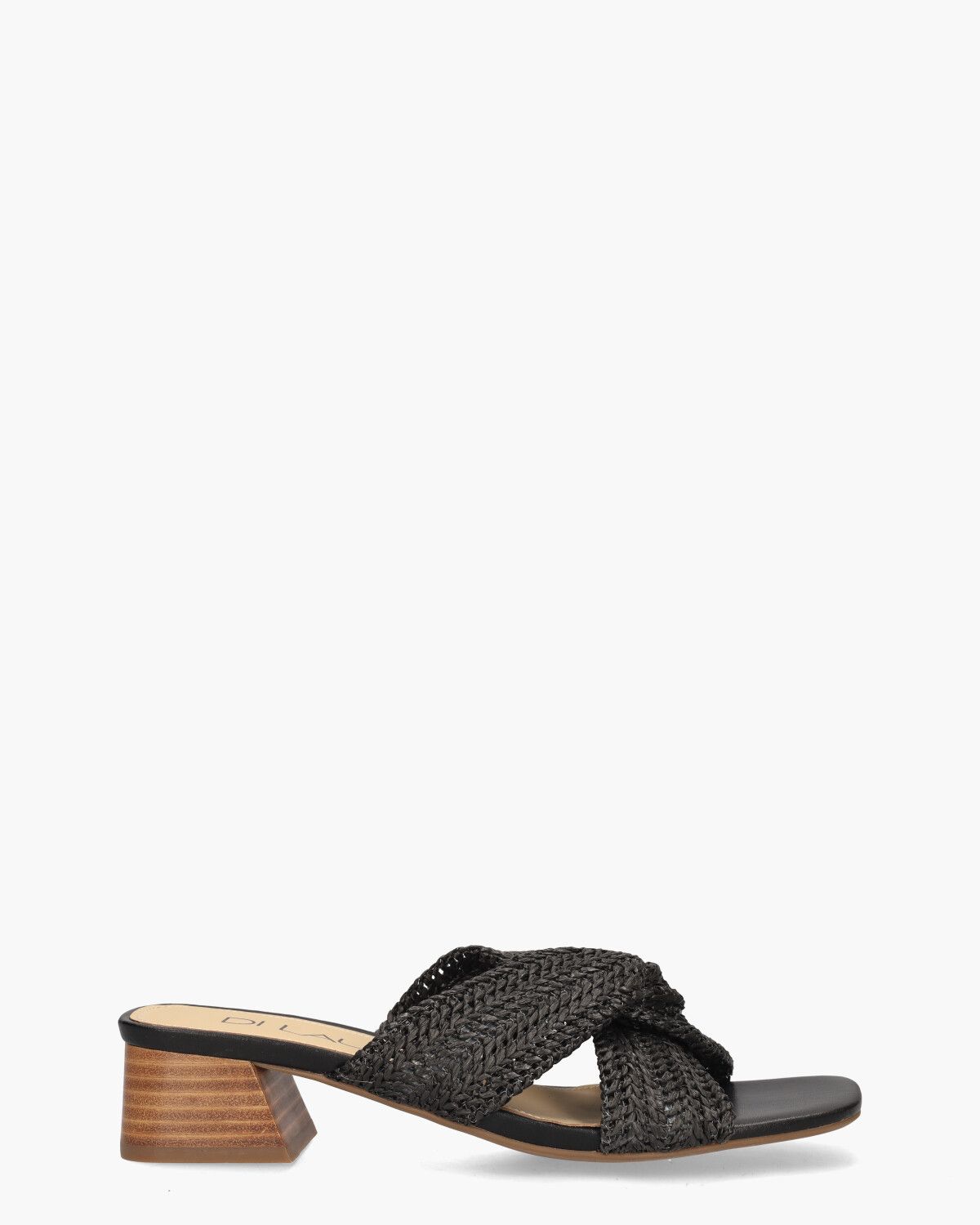 Terese Zwart Damesslippers 