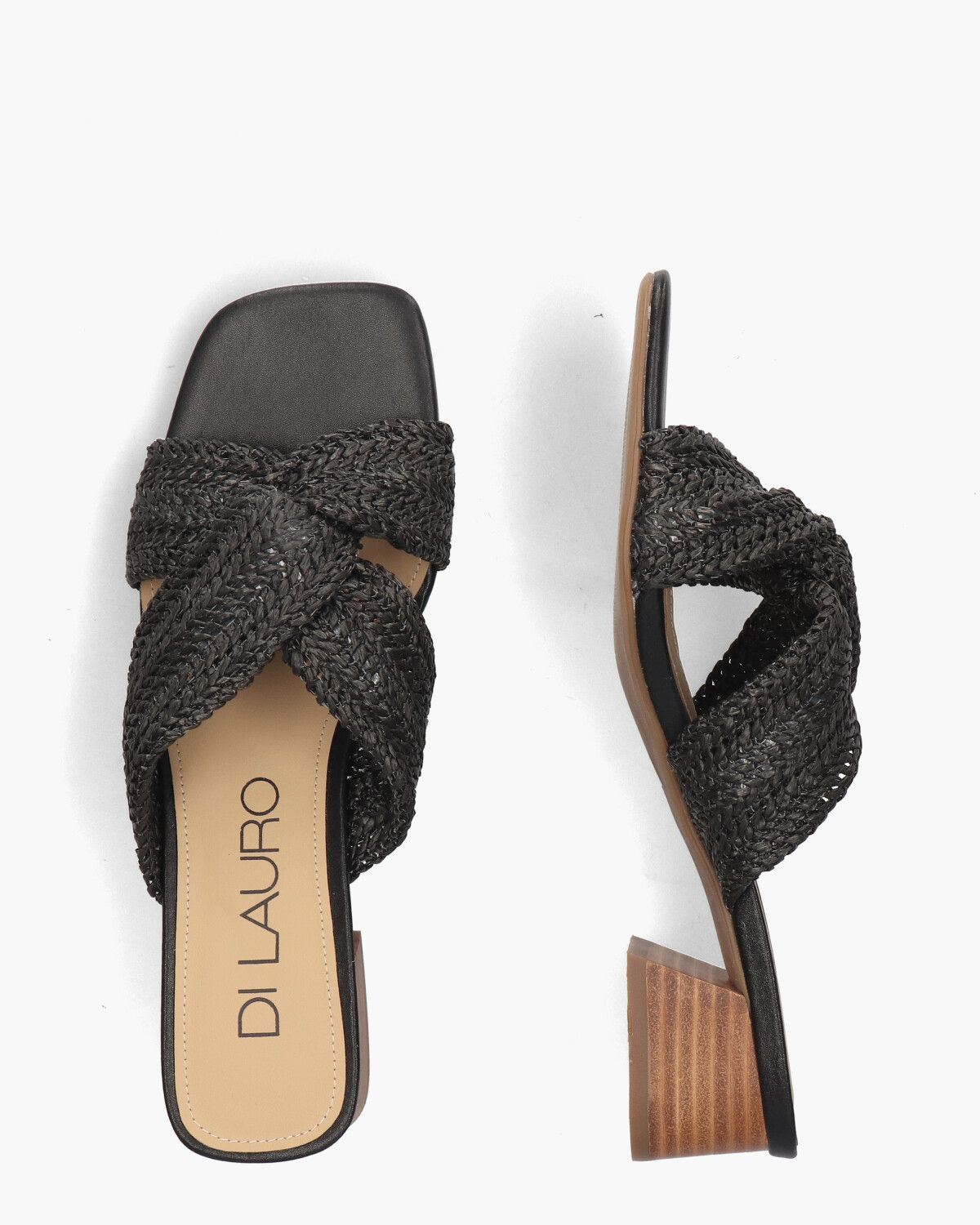 Terese Zwart Damesslippers 