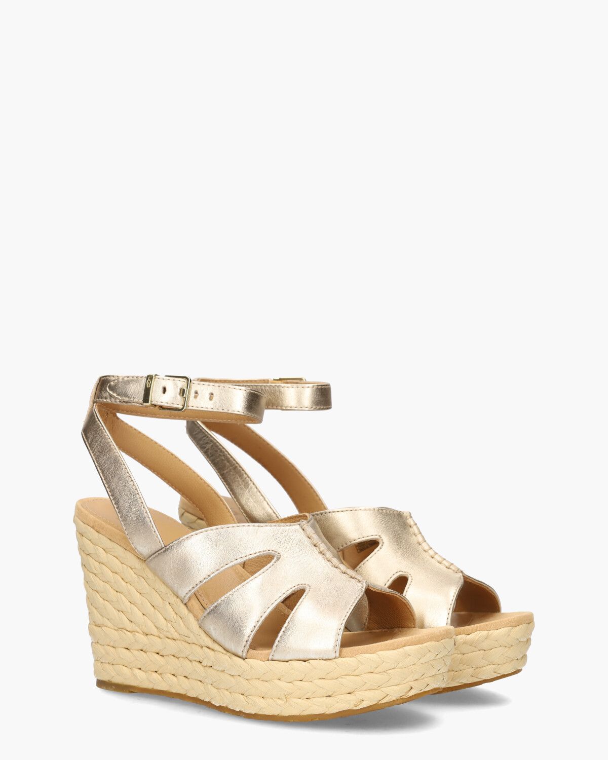 Careena Sandal Pale Gold Metallic Damessandalen