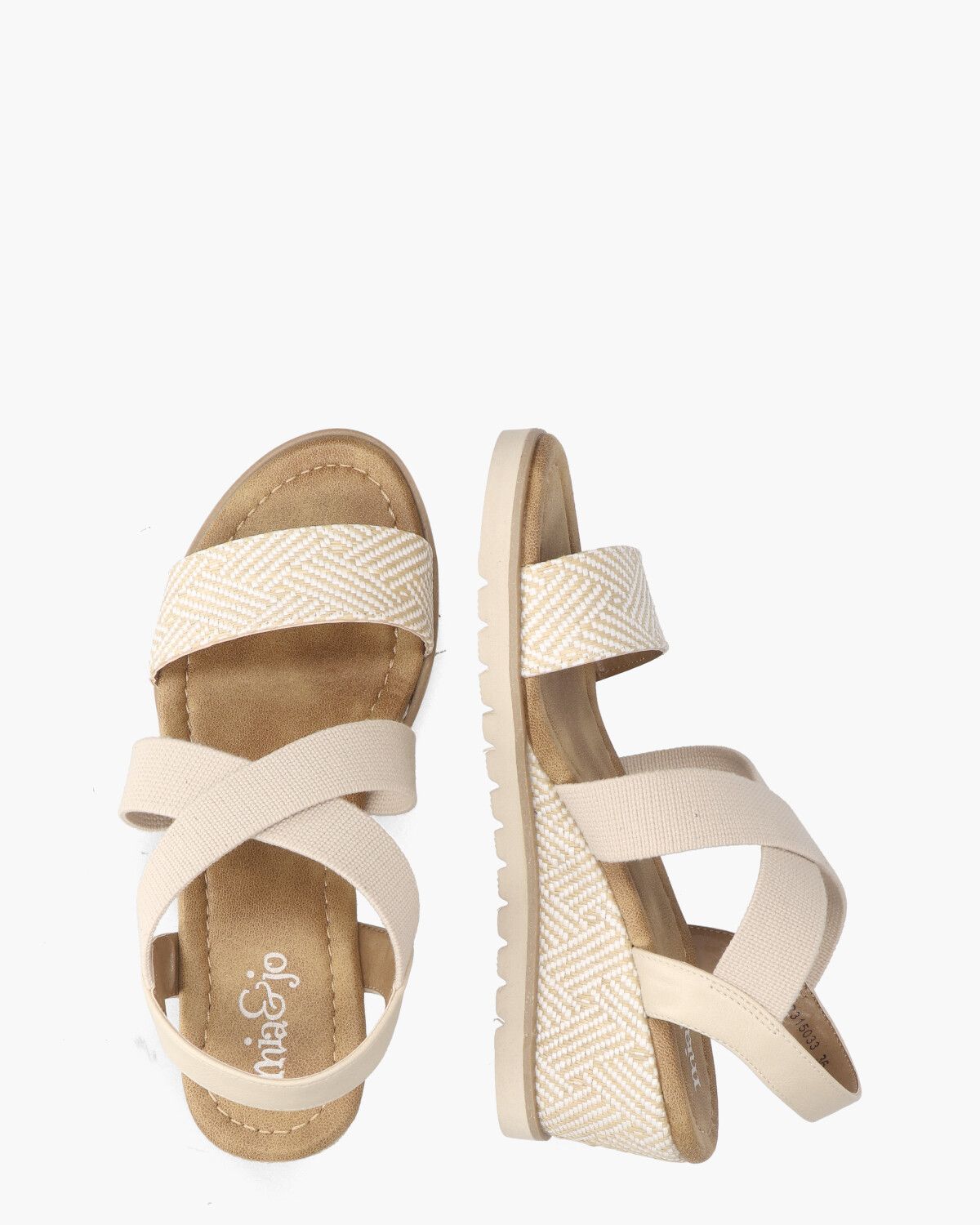 Relinda Beige Damessandalen