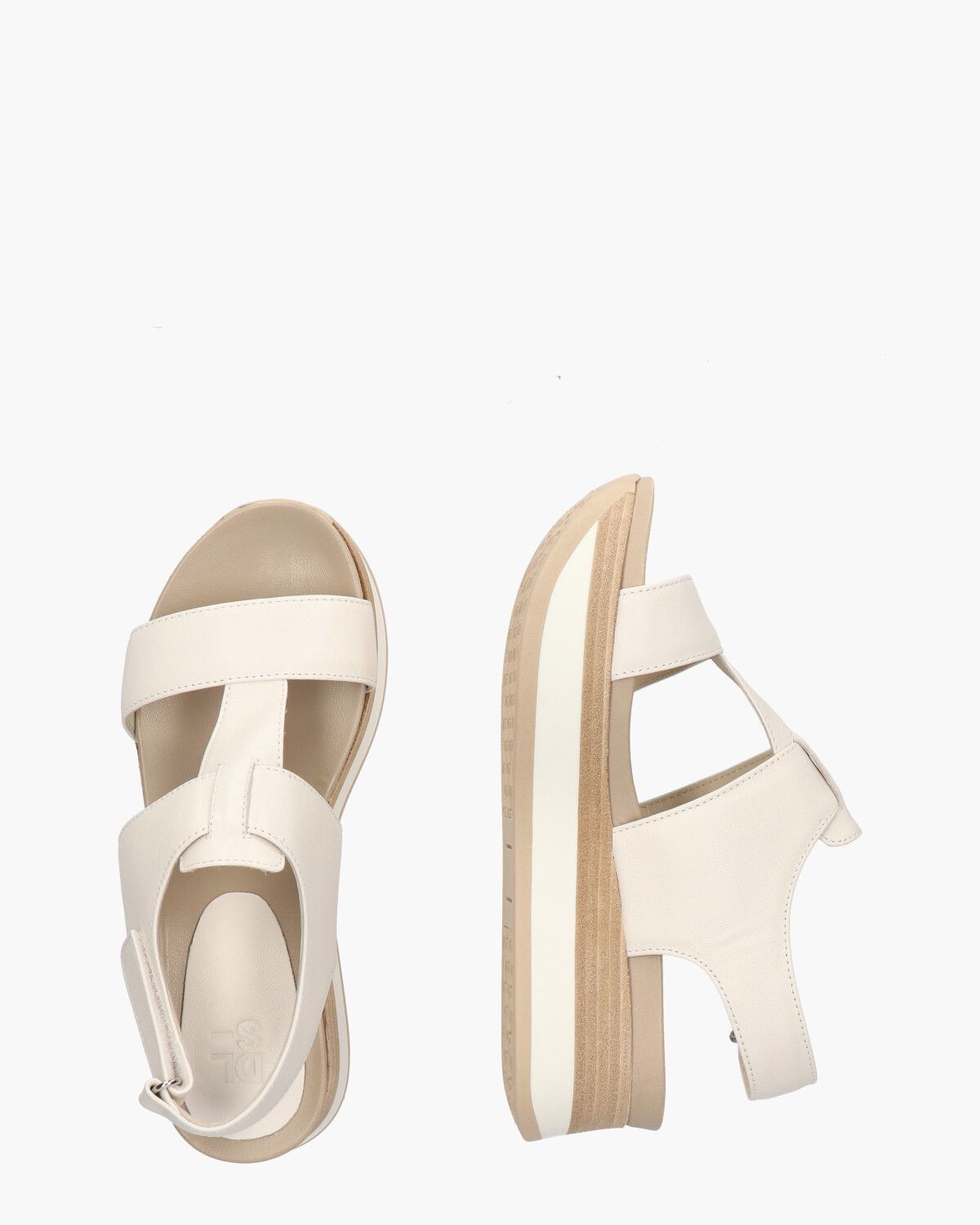 5701 Off-White Damessandalen