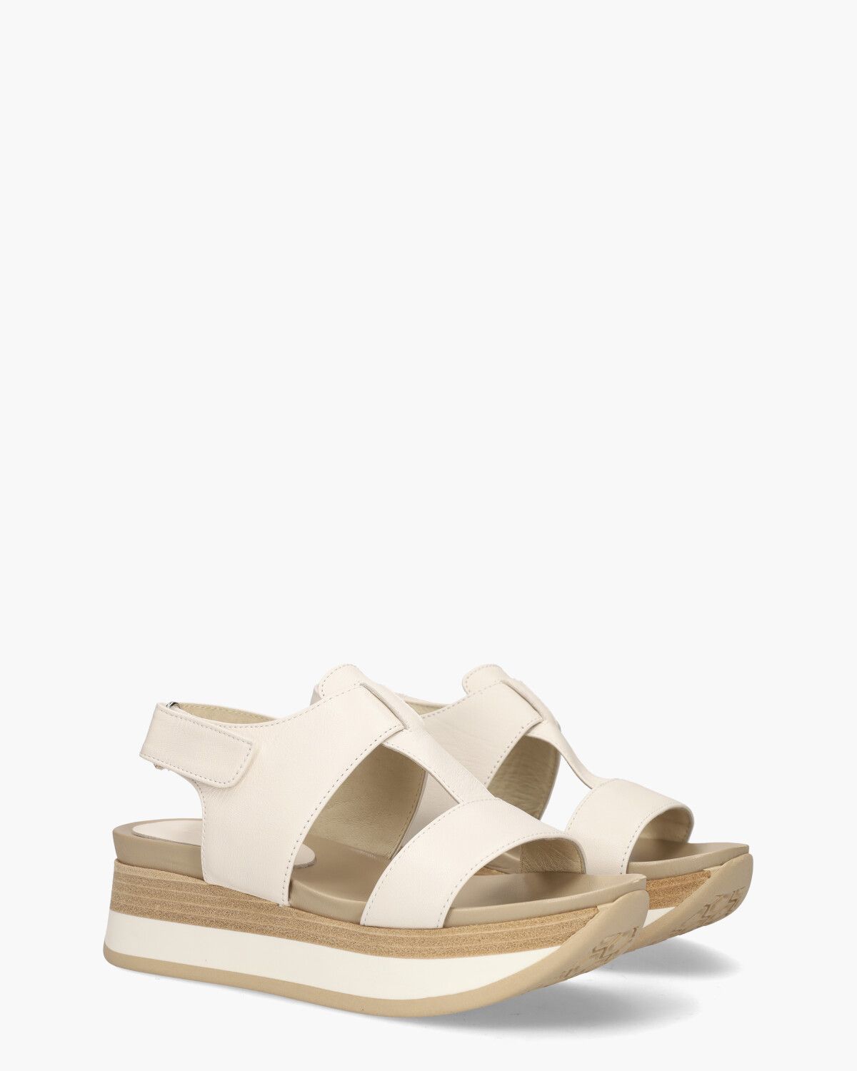 5701 Off-White Damessandalen
