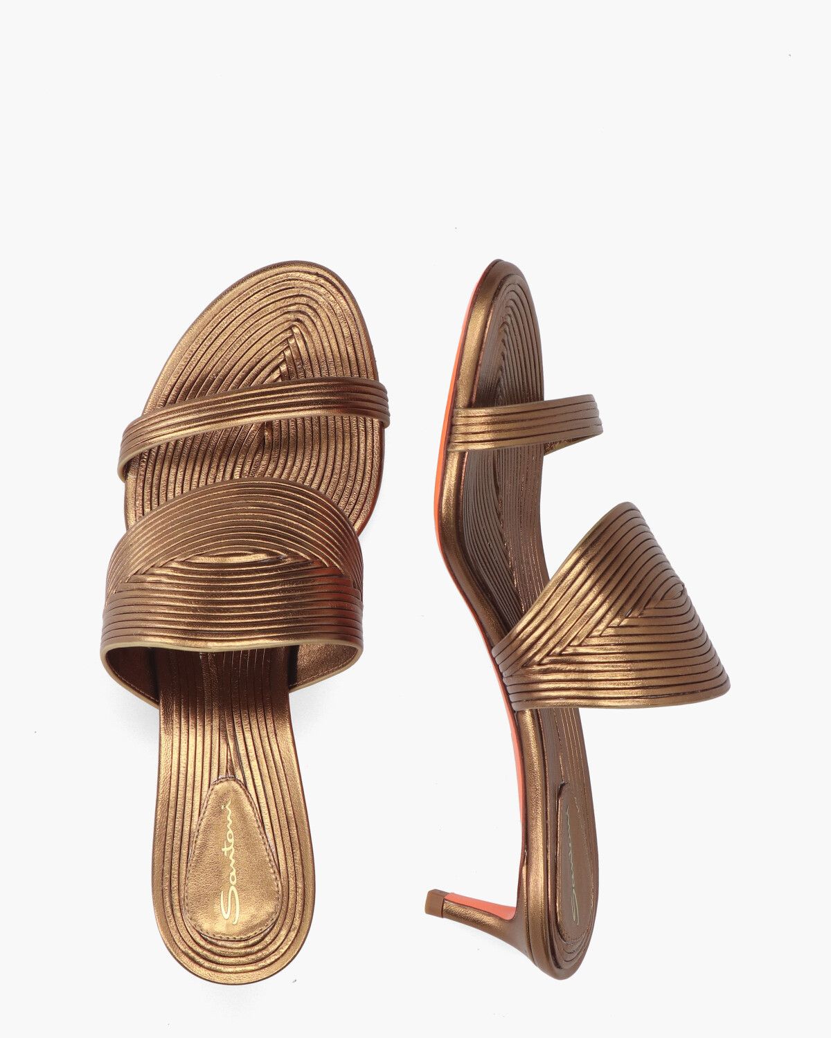 71622 Goud Damesslippers