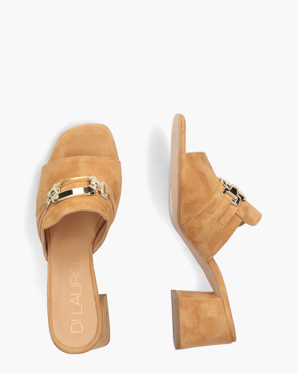 Tiffany Lichtbruin Damesslippers