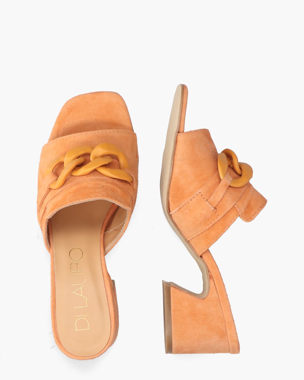 Rebelle Oranje Damesslippers
