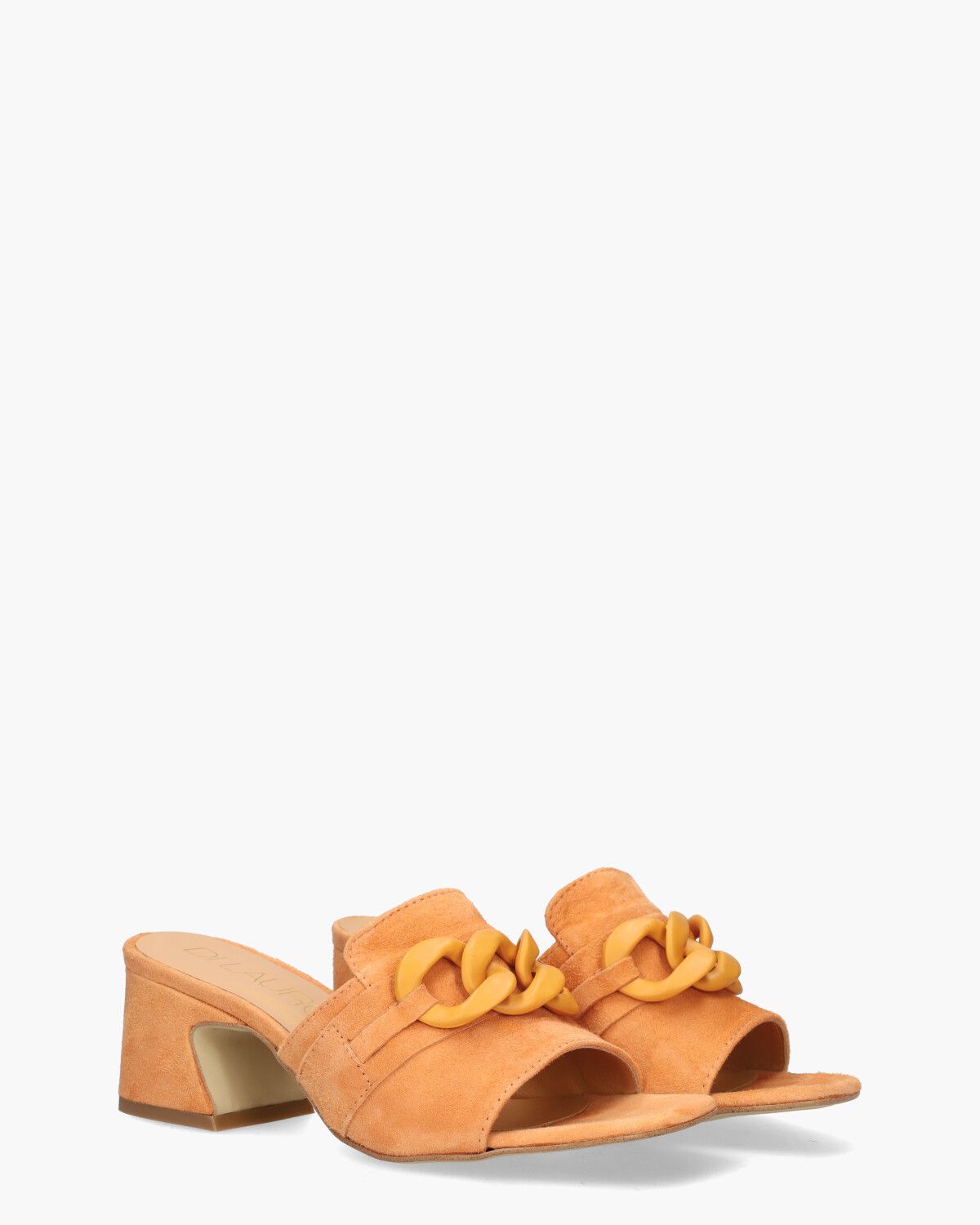 Rebelle Oranje Damesslippers