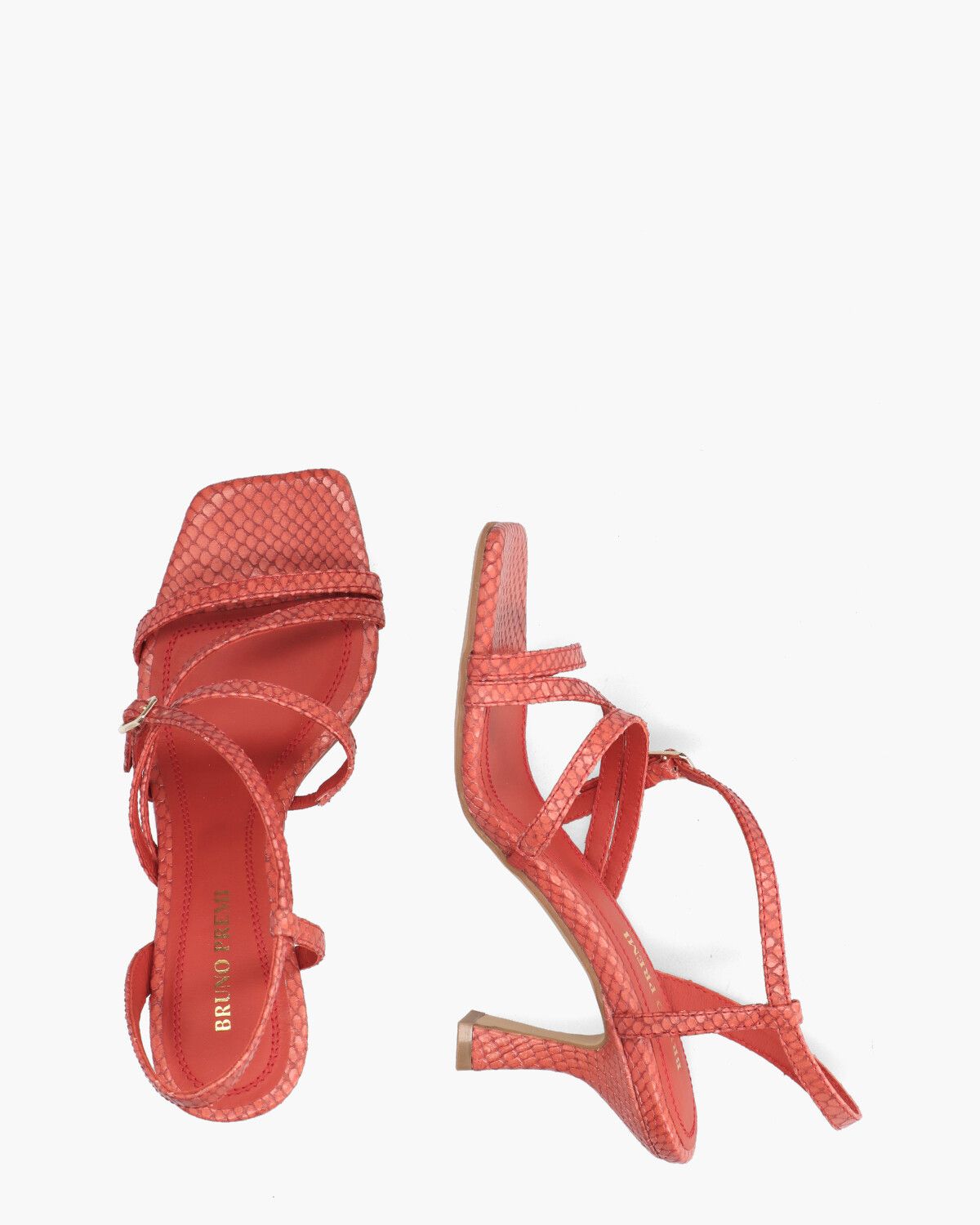 BB2001X Rood Damessandalen
