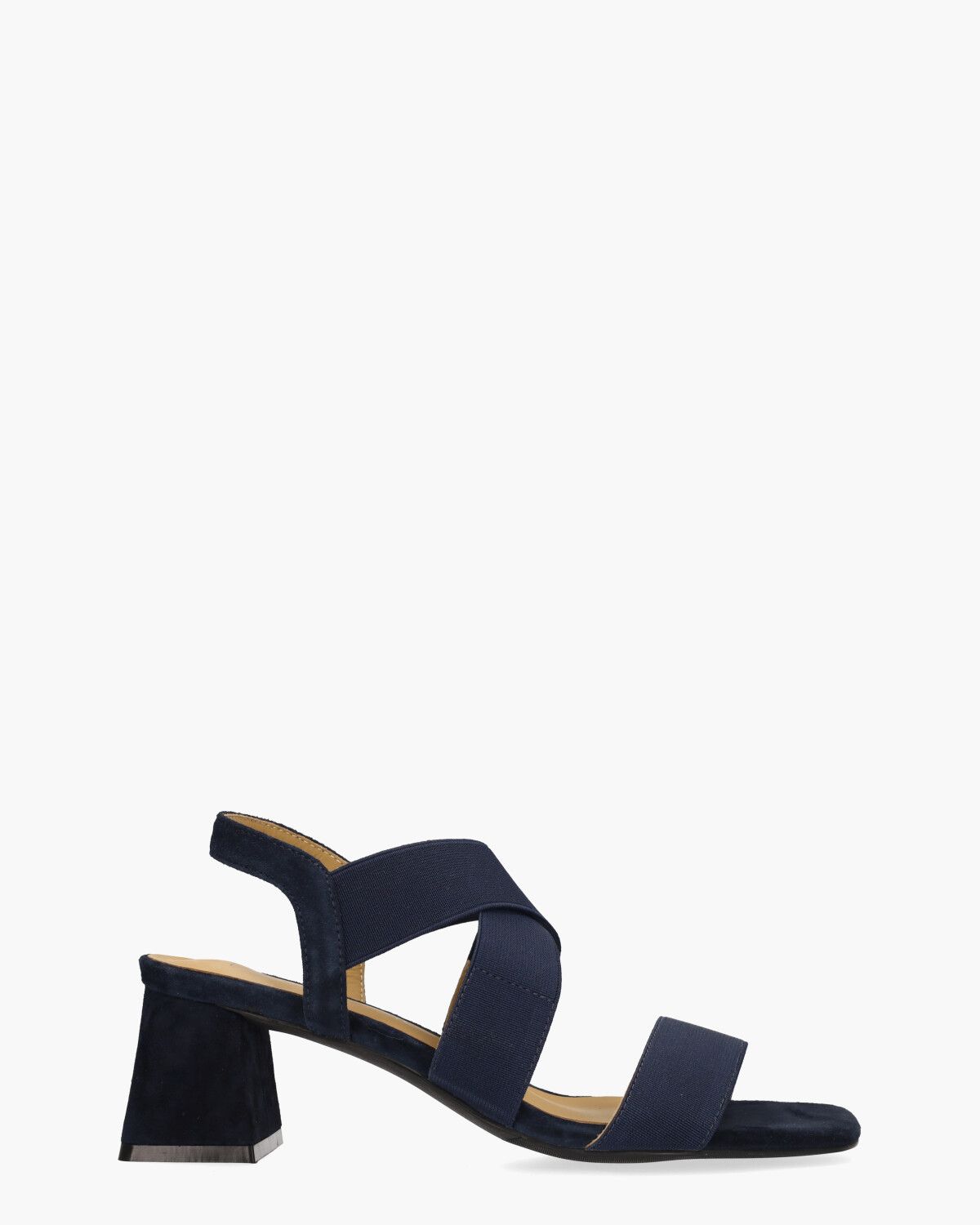Widy Donkerblauw Damessandalen