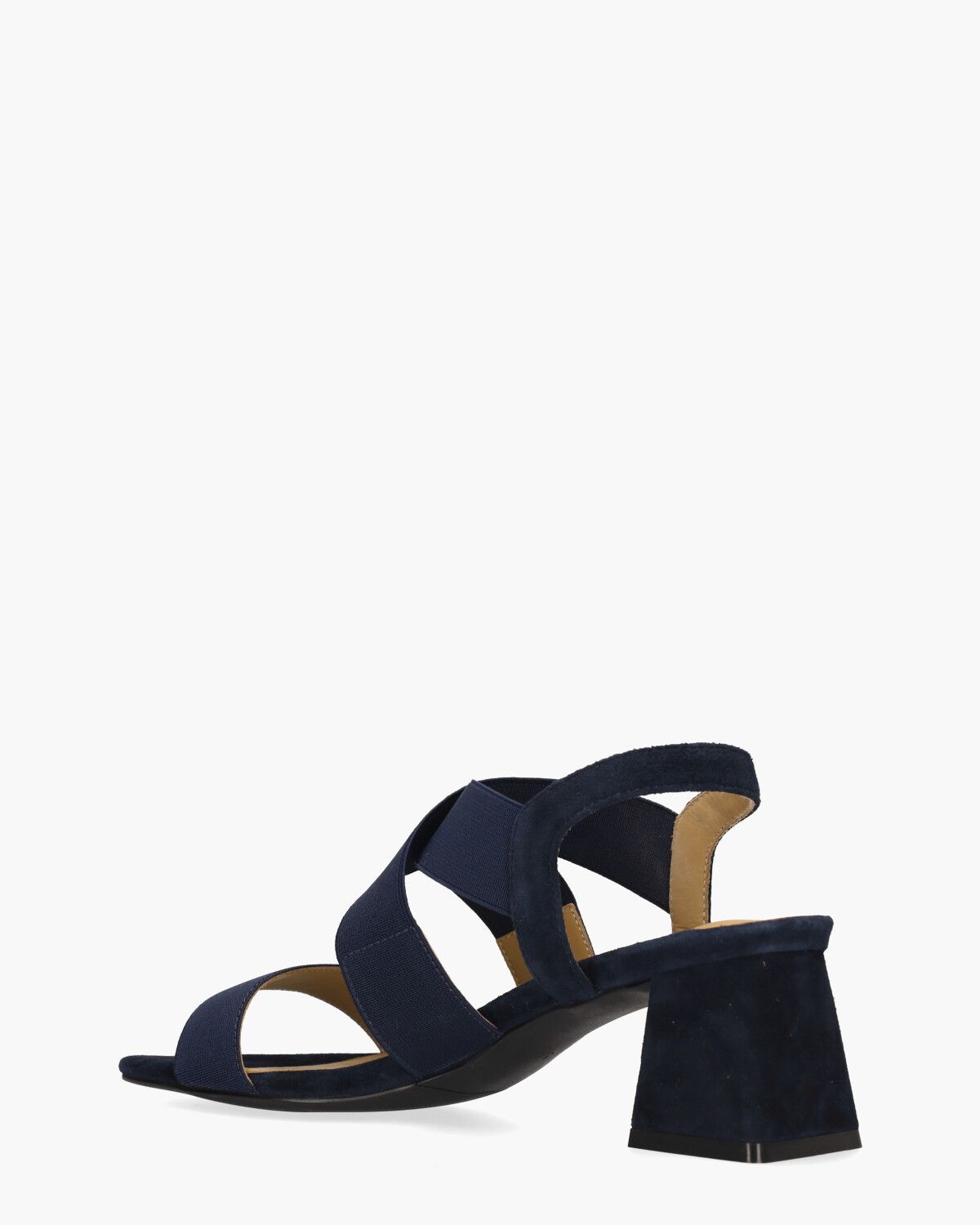 Widy Donkerblauw Damessandalen