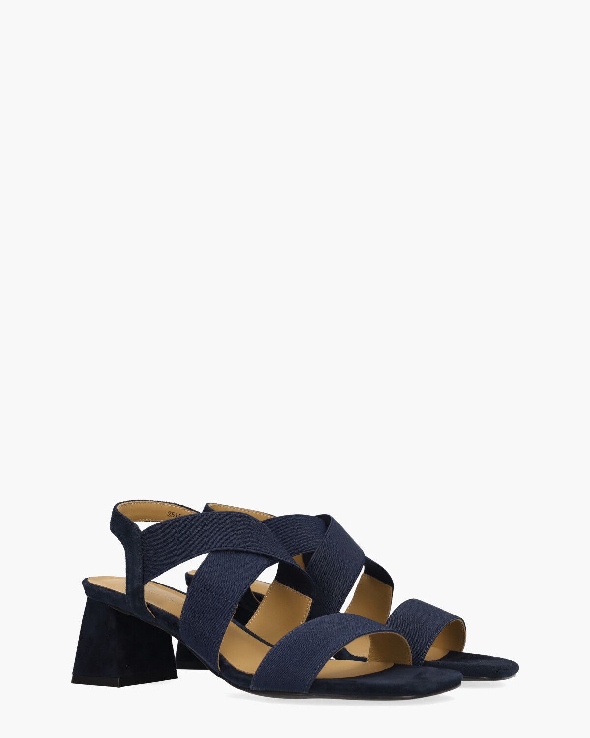 Widy Donkerblauw Damessandalen