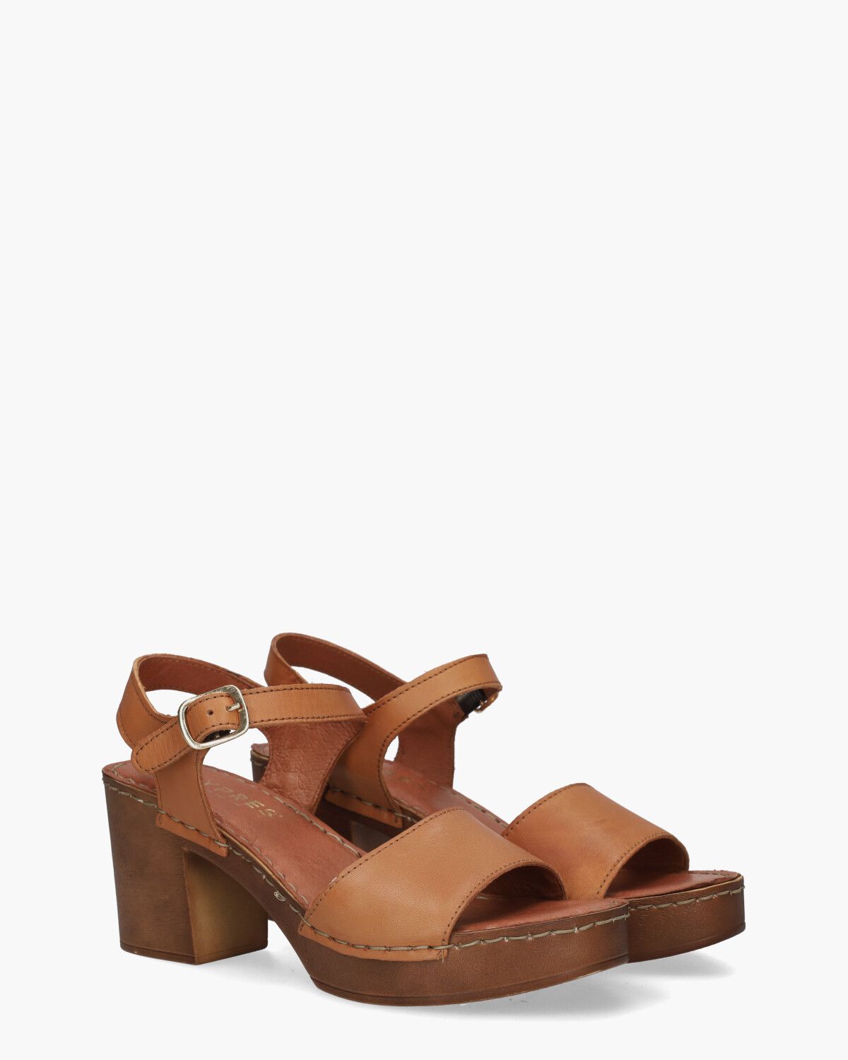 Risha Cognac Damessandalen