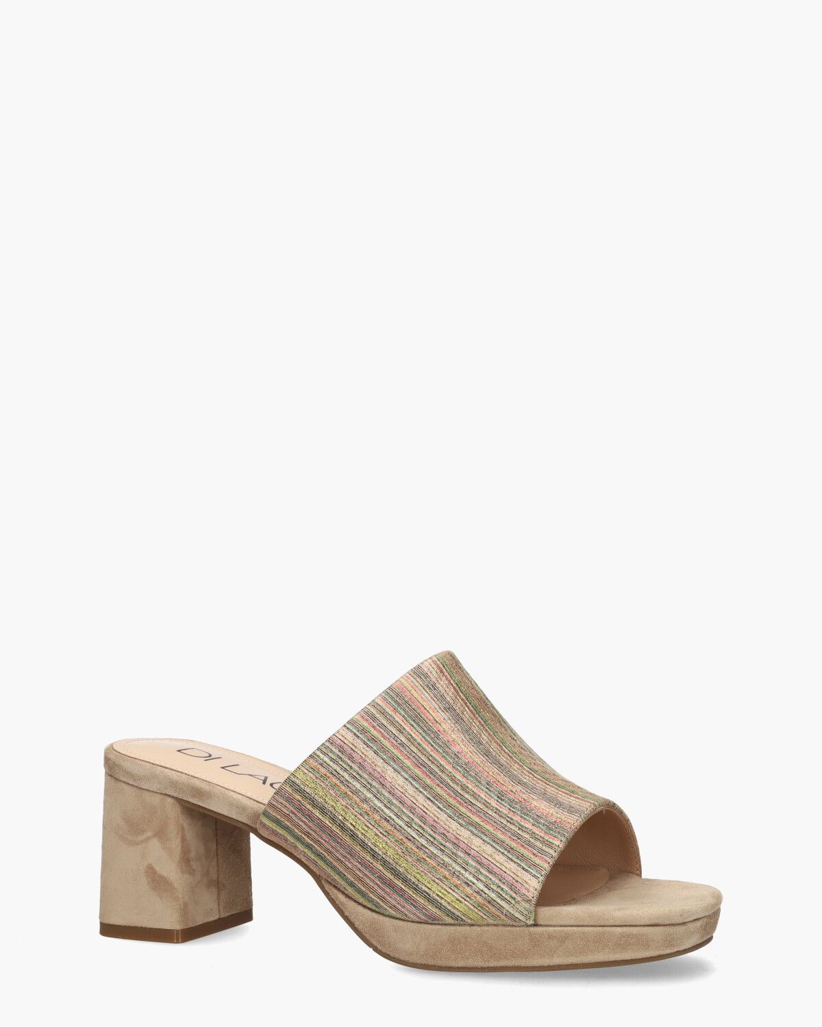Toria Beige/Multicolor Damesslippers