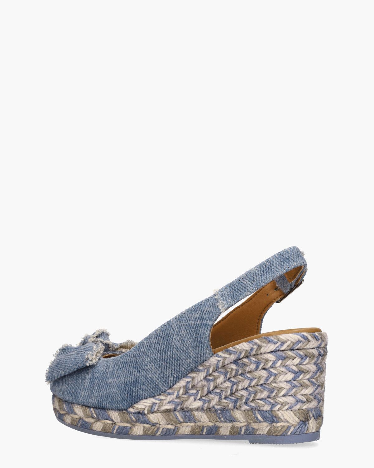 2246 Jeansblauw Damessandalen