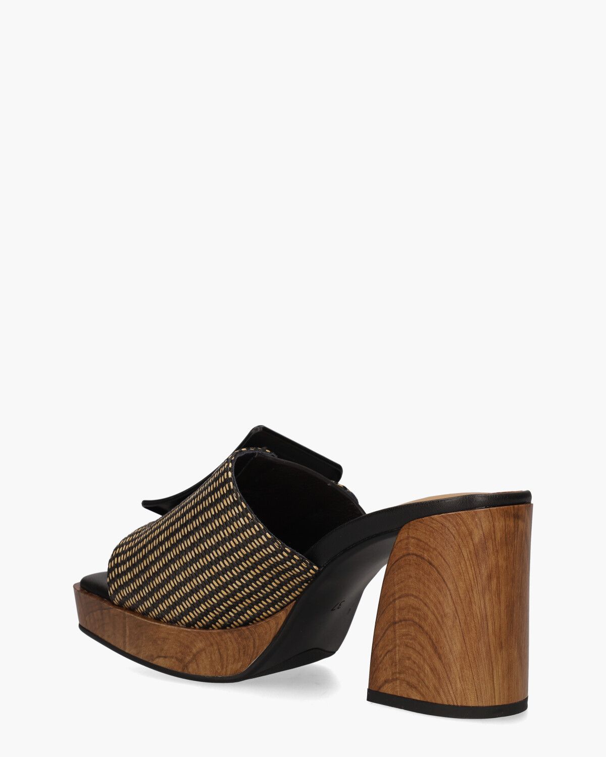 Eden Zwart Damesslippers