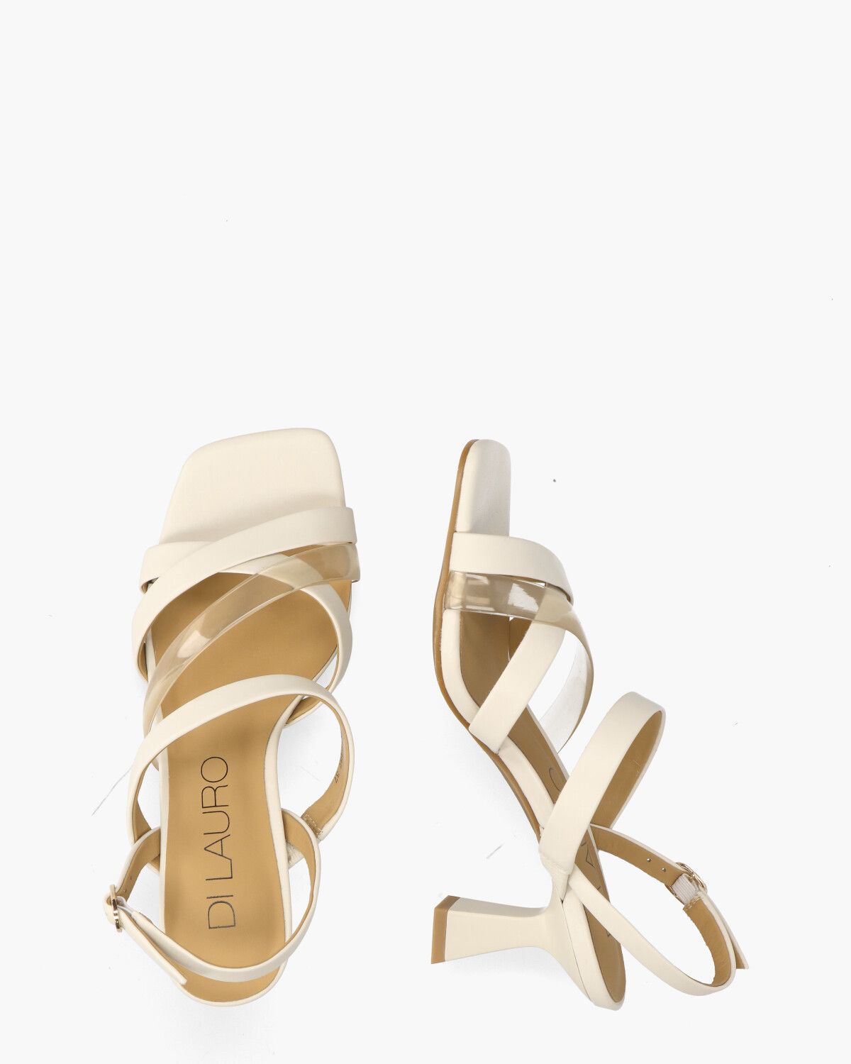 Wiamy-2 Off-White Damessandalen