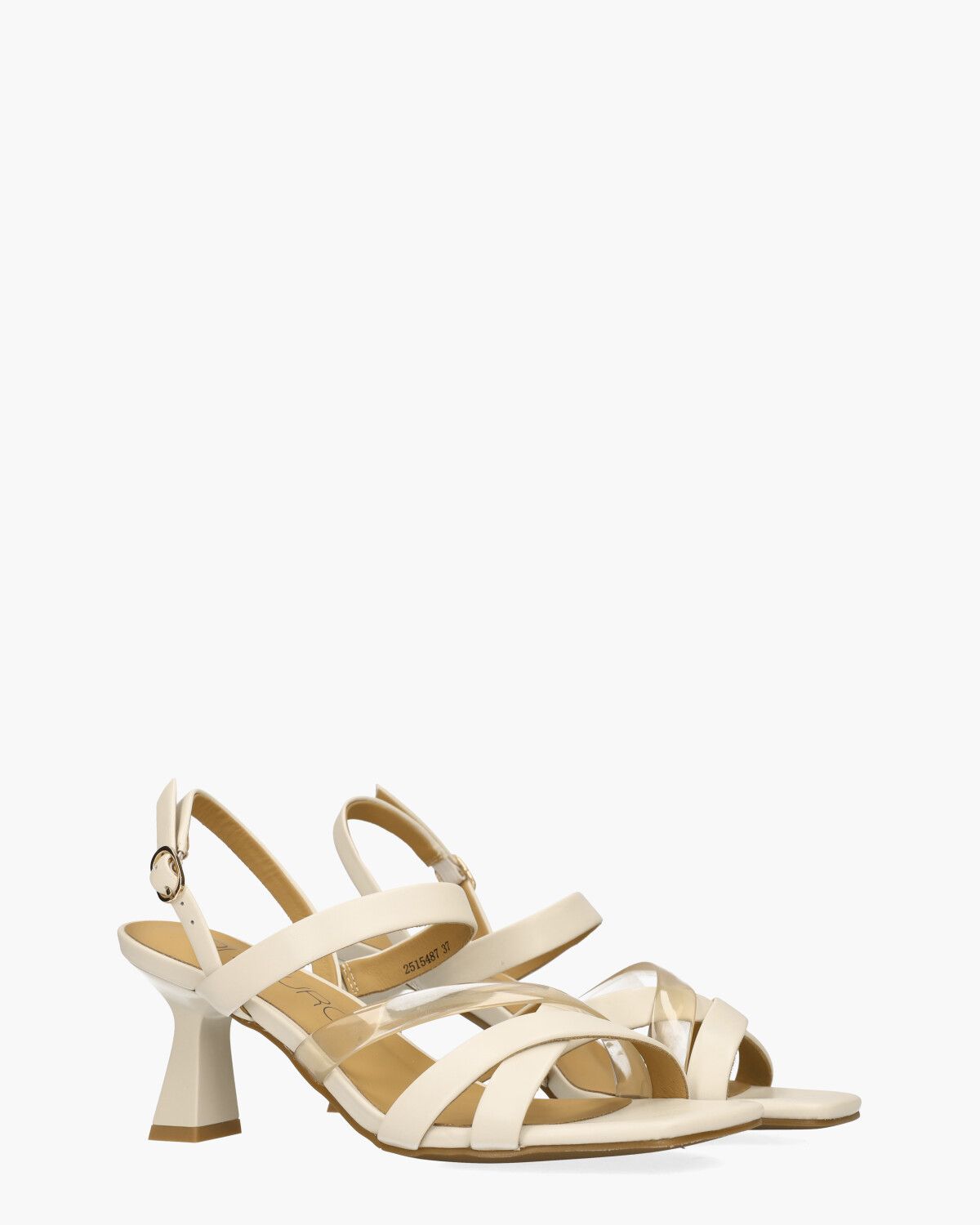 Wiamy-2 Off-White Damessandalen