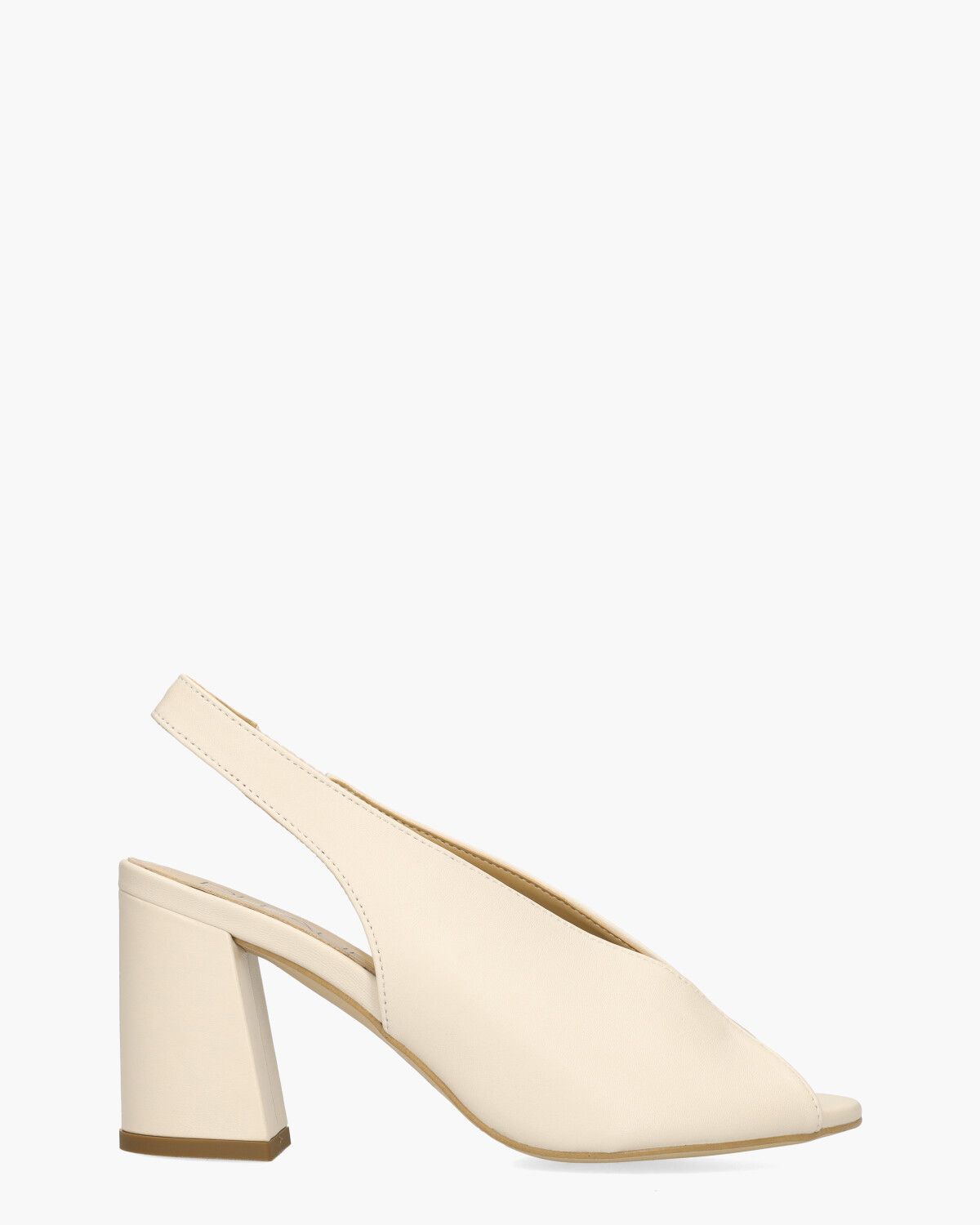 Rosette Off-White Dames Slingbackpumps