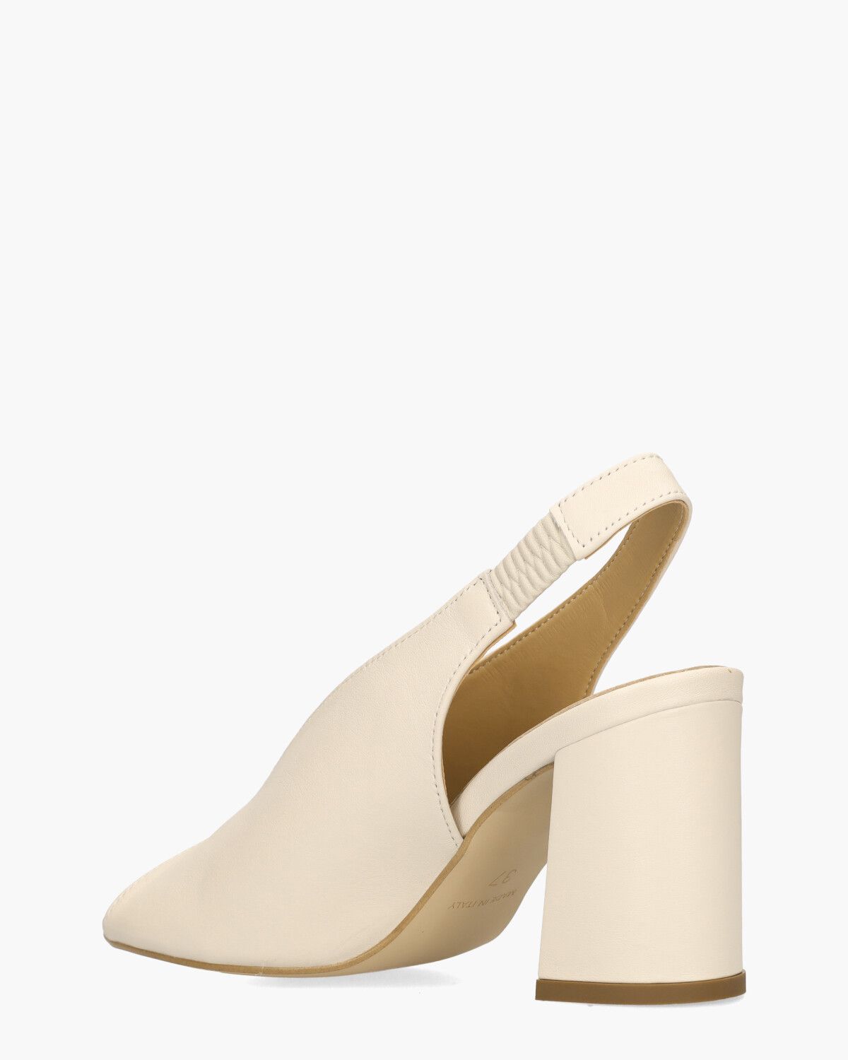 Rosette Off-White Dames Slingbackpumps