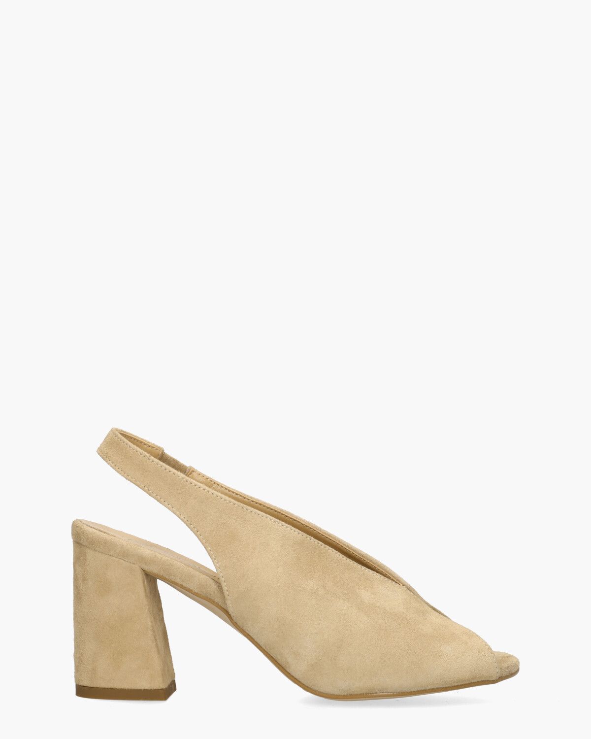 Rosette Beige Dames Slingbackpumps