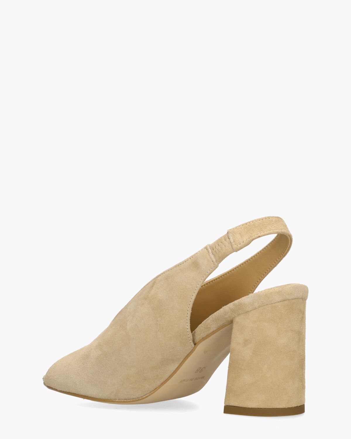 Rosette Beige Dames Slingbackpumps