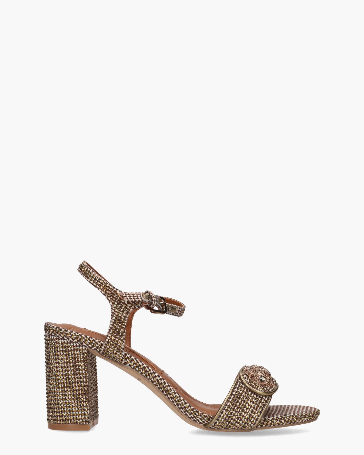 Kensington Langley Sandal Bruin/Brons Damessandalen