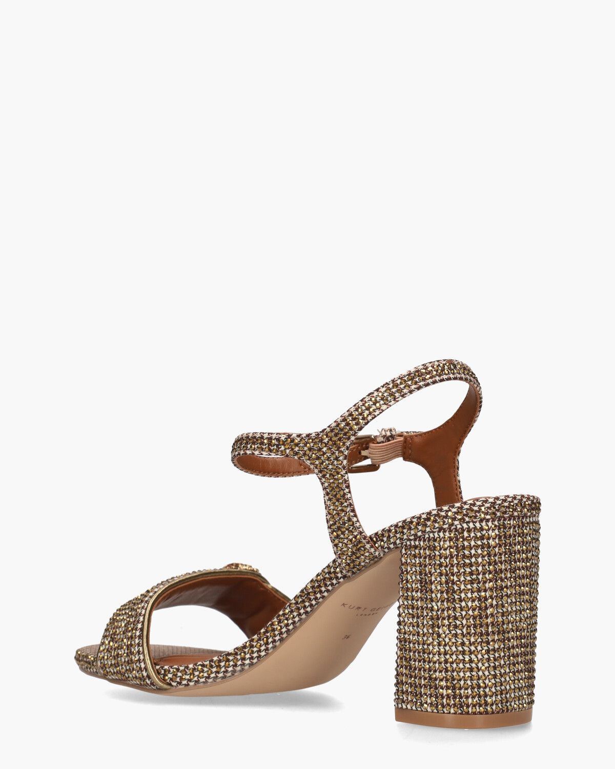 Kensington Langley Sandal Bruin/Brons Damessandalen