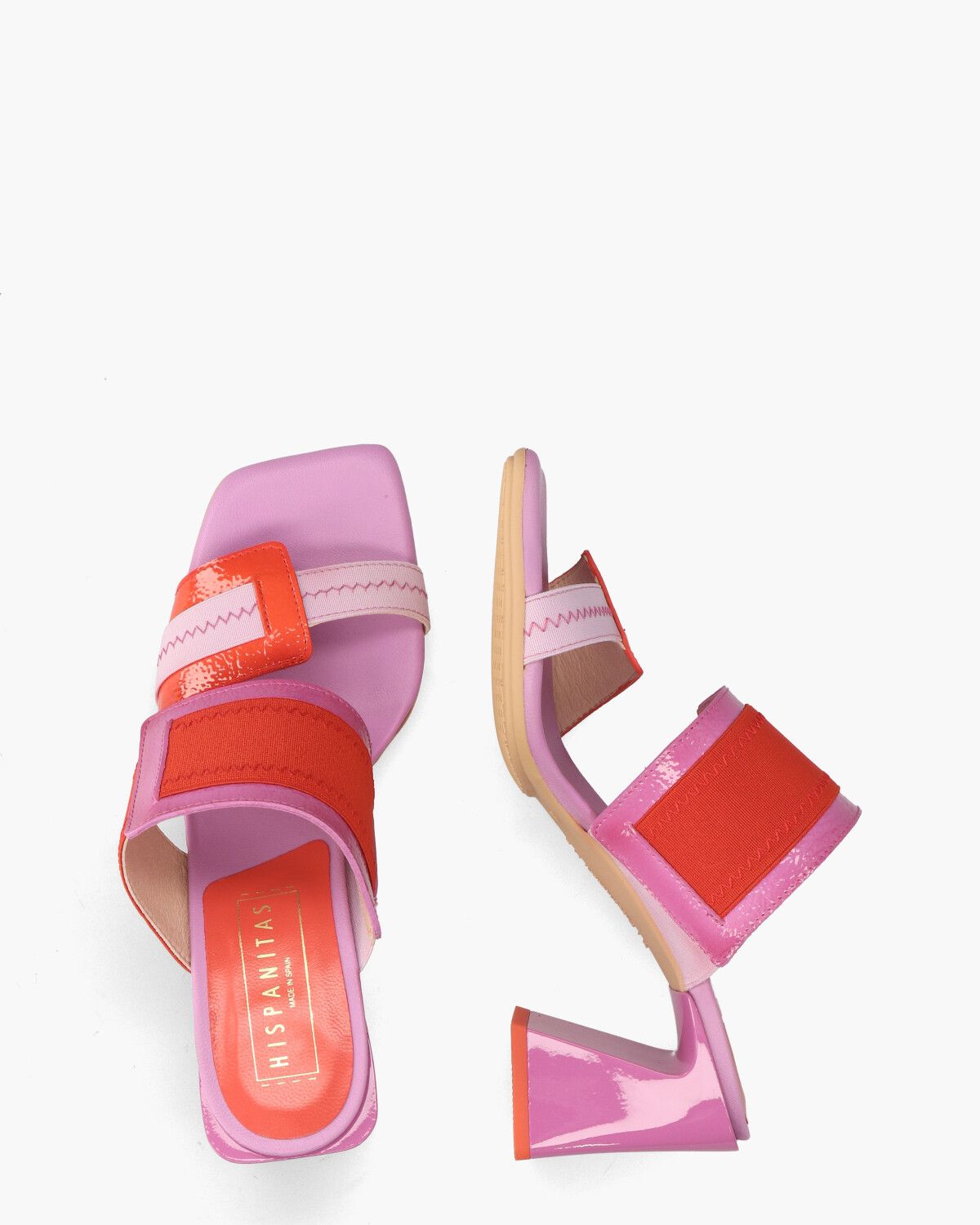 CHV243327 Lila/Rood Damesslippers