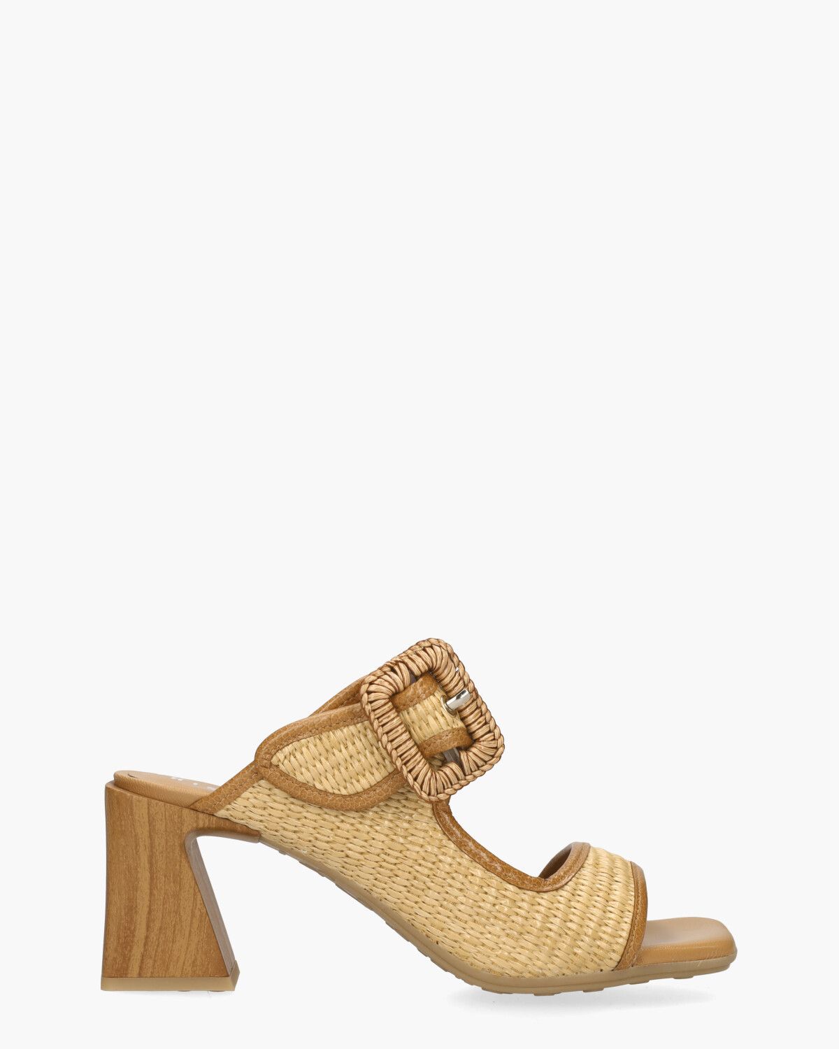 RHV254048 Naturel/Cognac Damesslippers