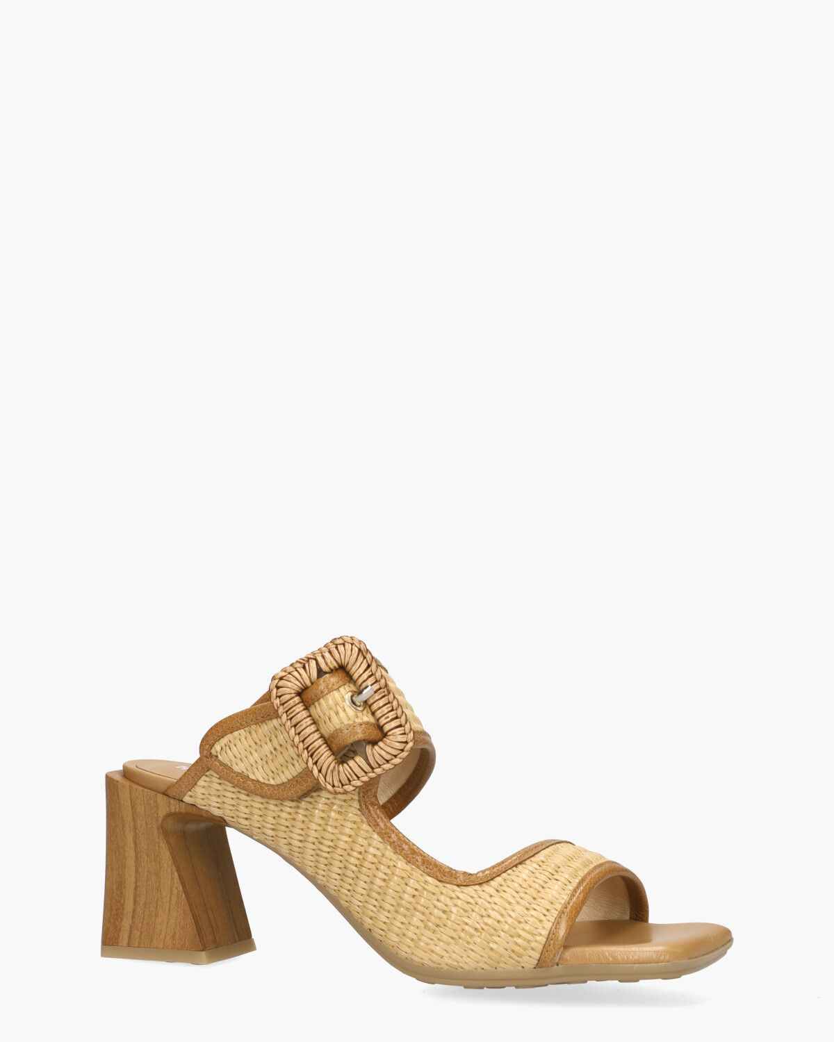 RHV254048 Naturel/Cognac Damesslippers