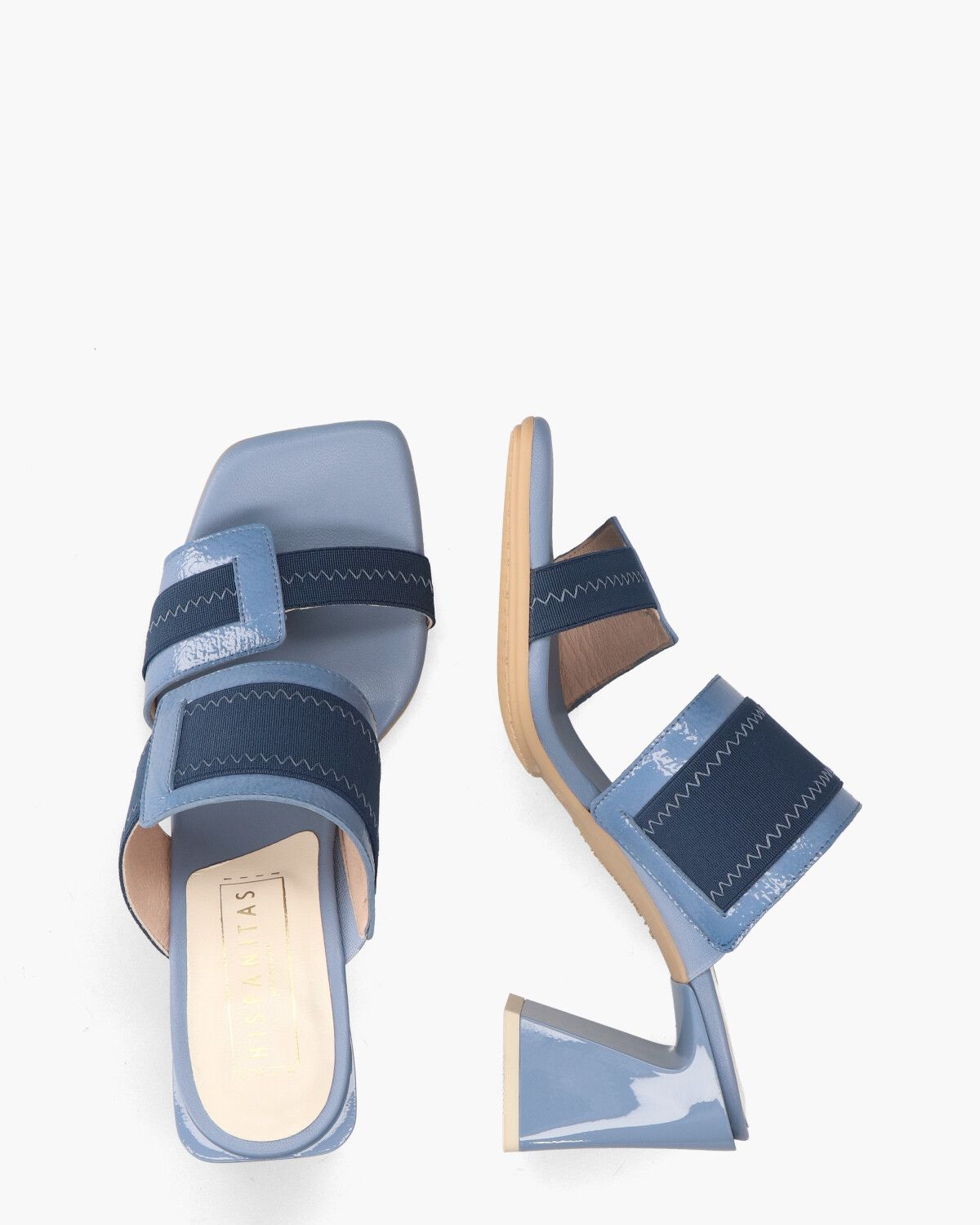 CHV243327 Blauw Damesslippers