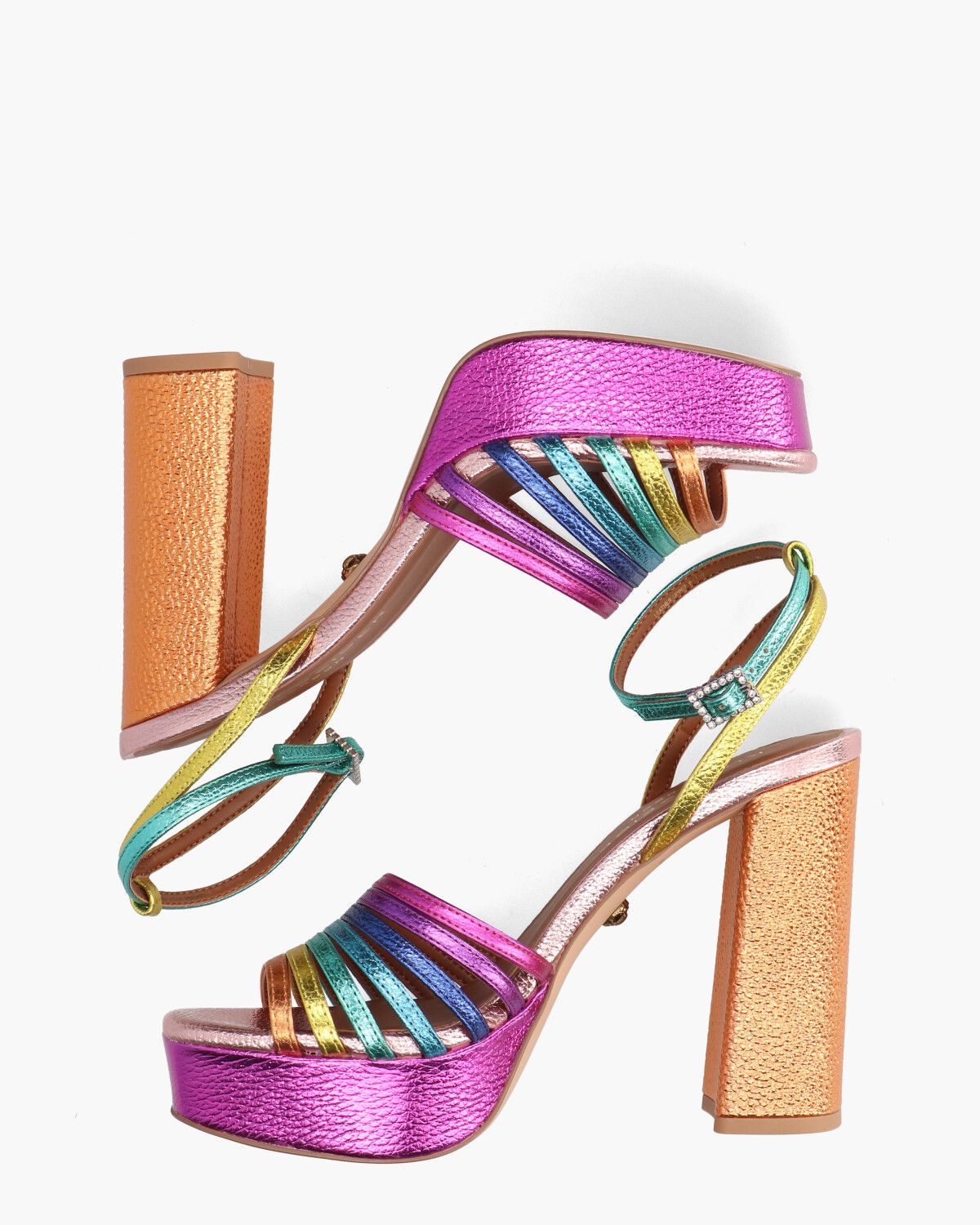 Pierra Platform Heel Multicolor Damessandalen