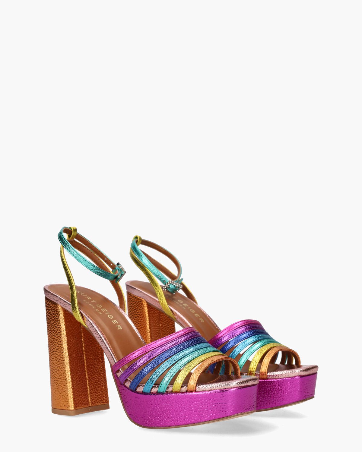Pierra Platform Heel Multicolor Damessandalen