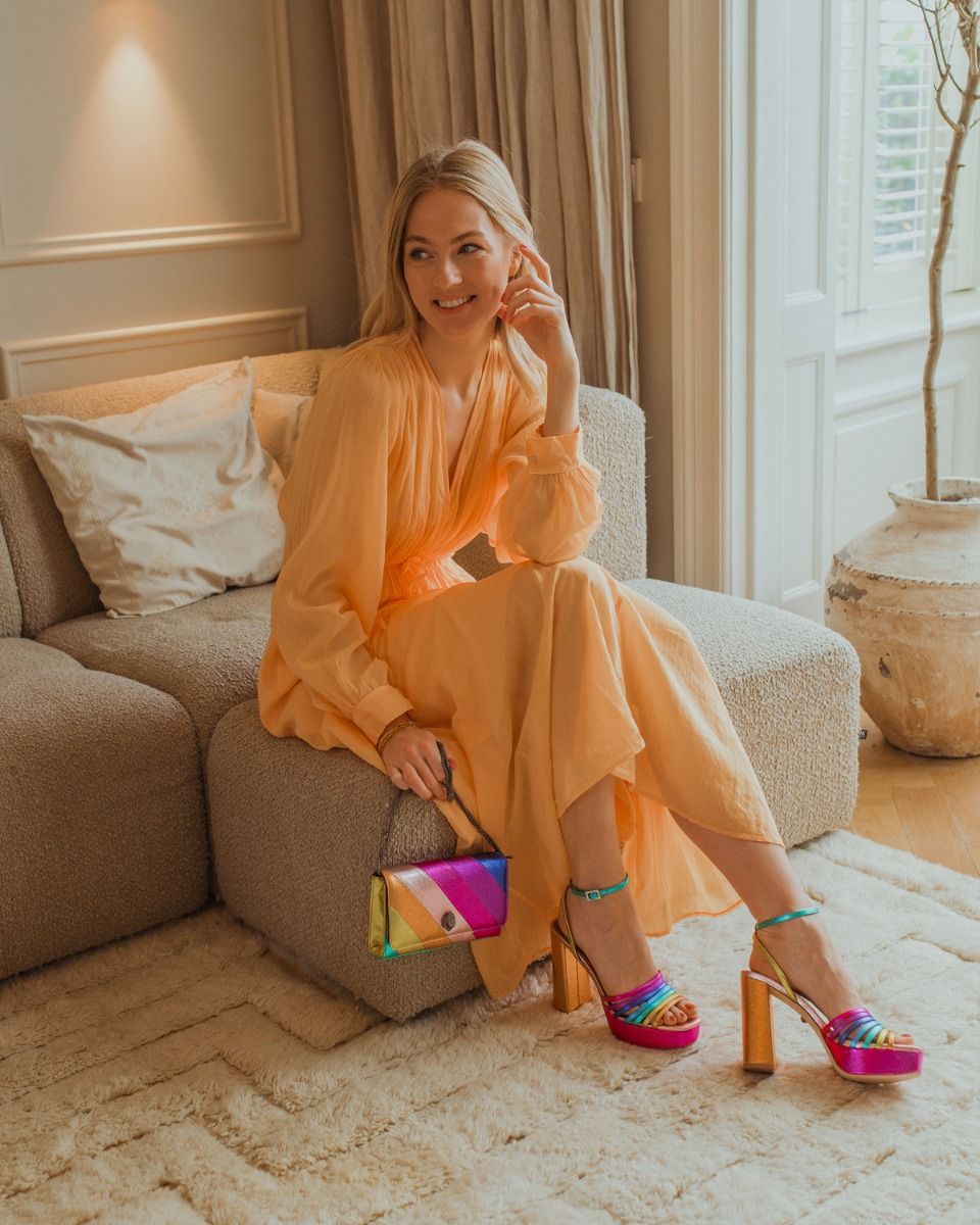 Pierra Platform Heel Multicolor Damessandalen