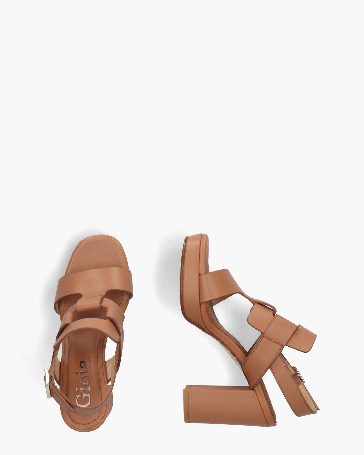 Roxanne Cognac Damessandalen