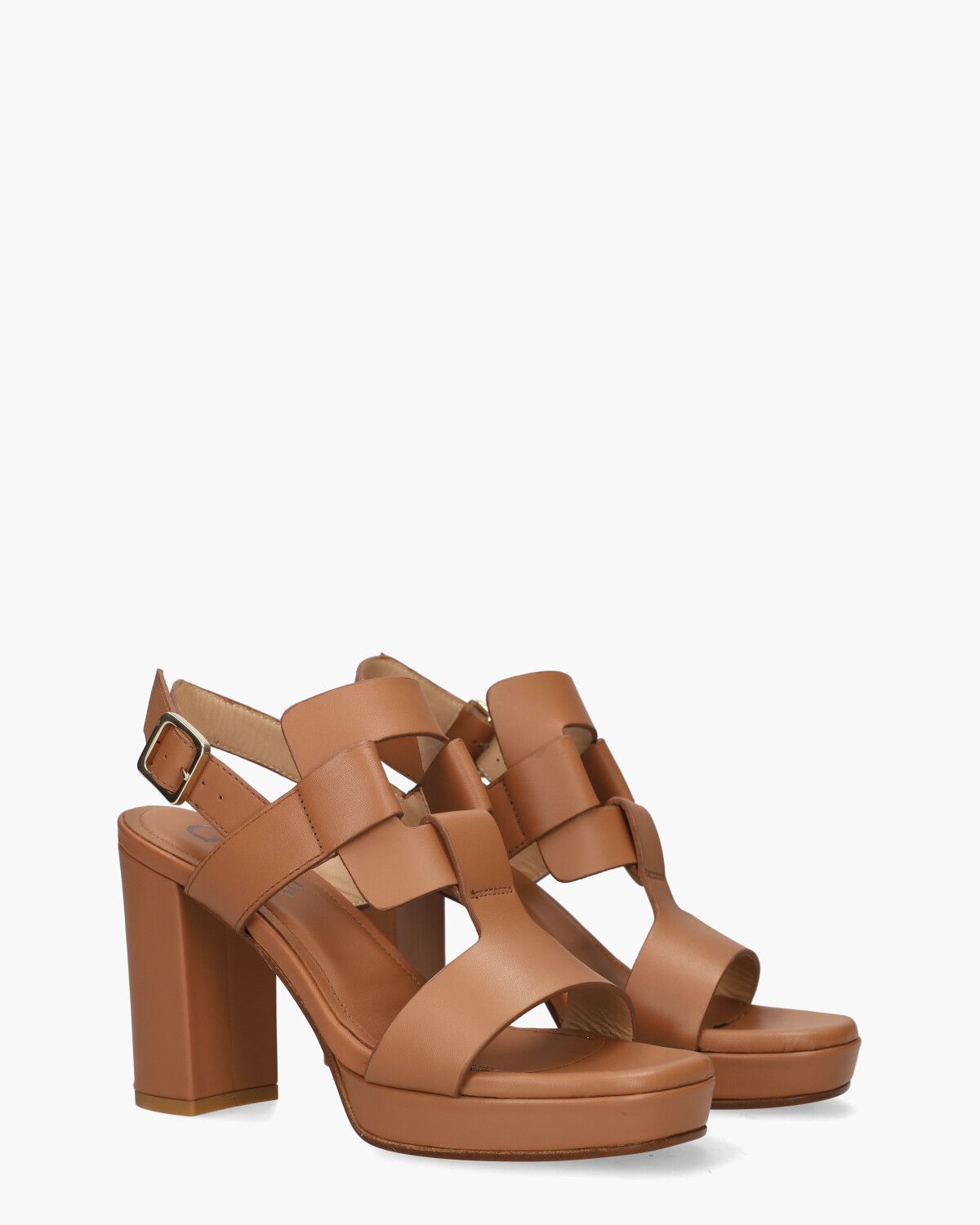Roxanne Cognac Damessandalen