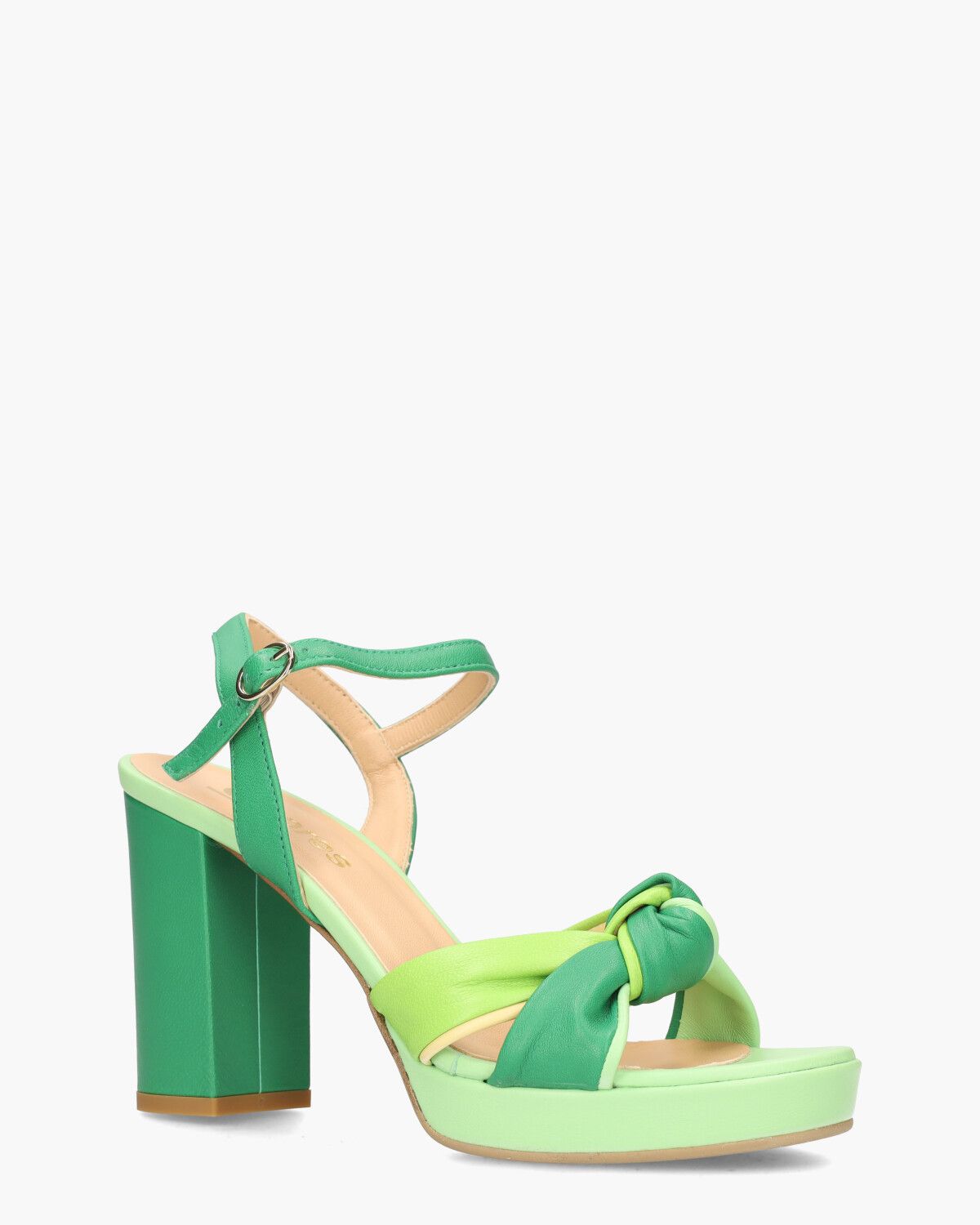 5718 Groen Damessandalen