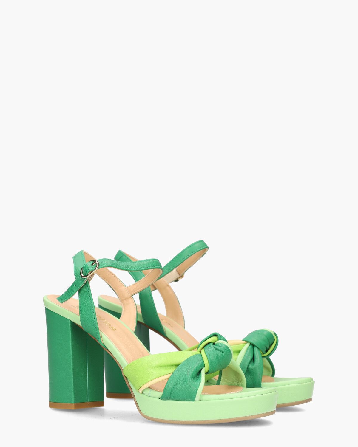 5718 Groen Damessandalen