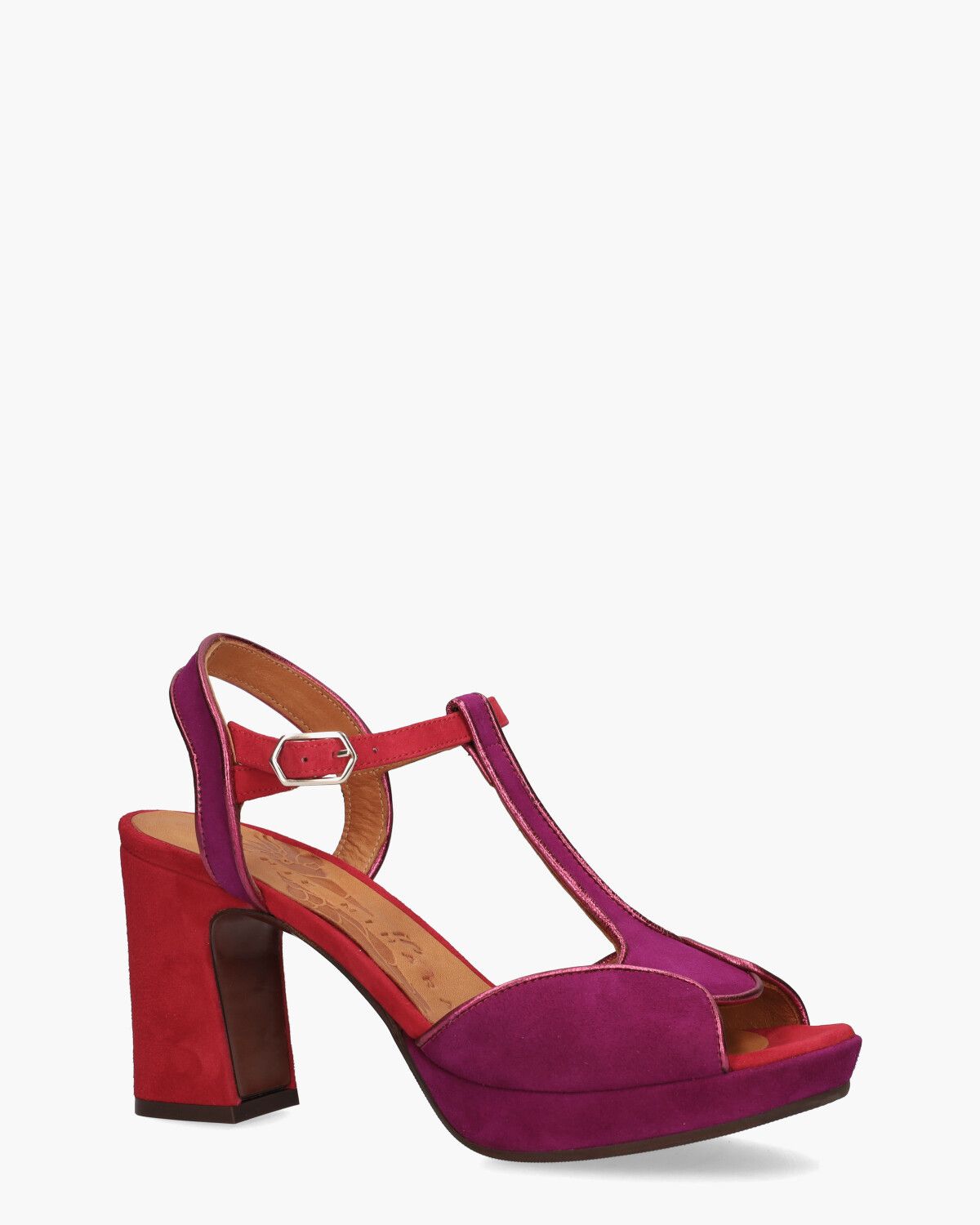 Keduni Roze/Rood Damessandalen