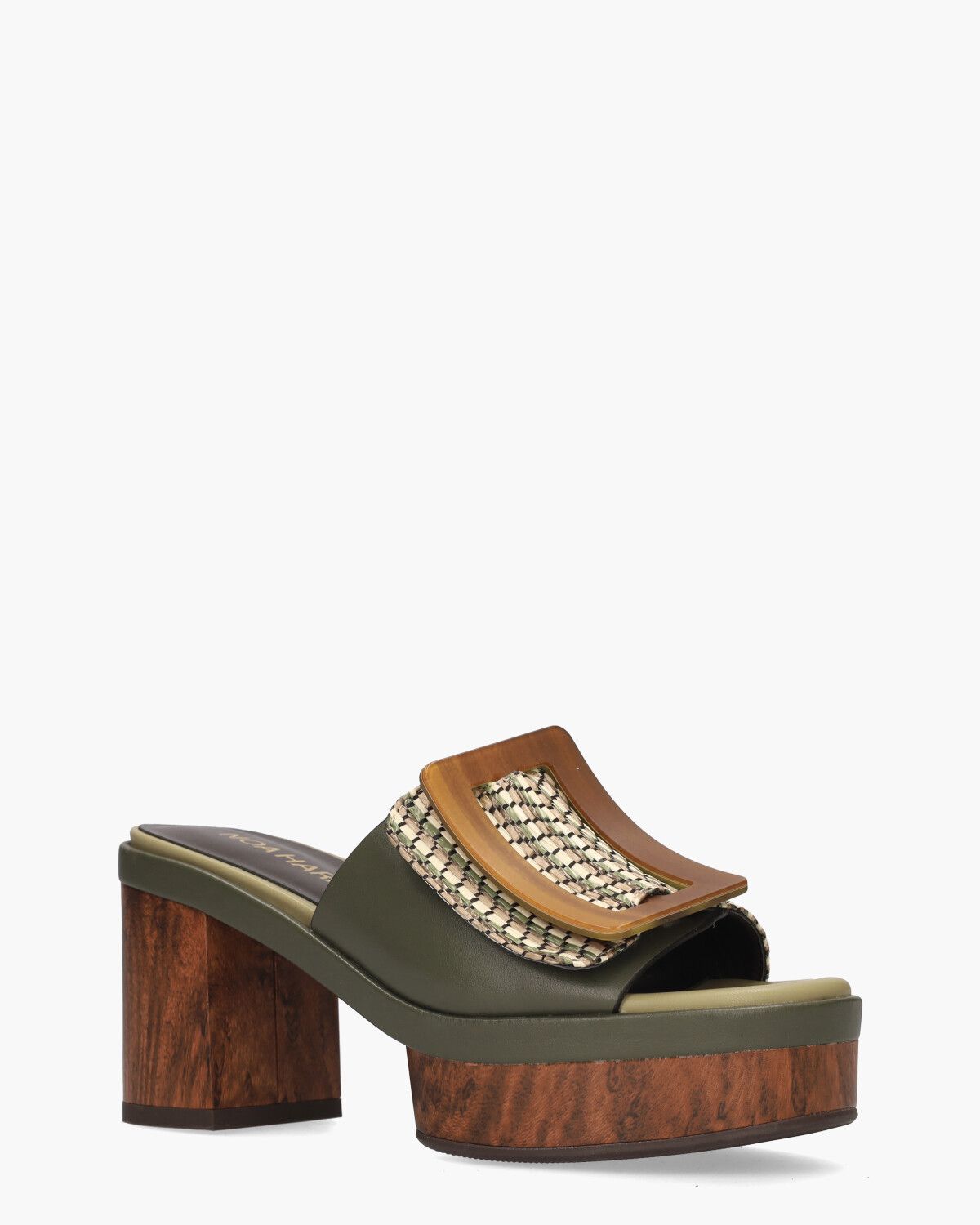 Guadalupe Groen Damesslippers