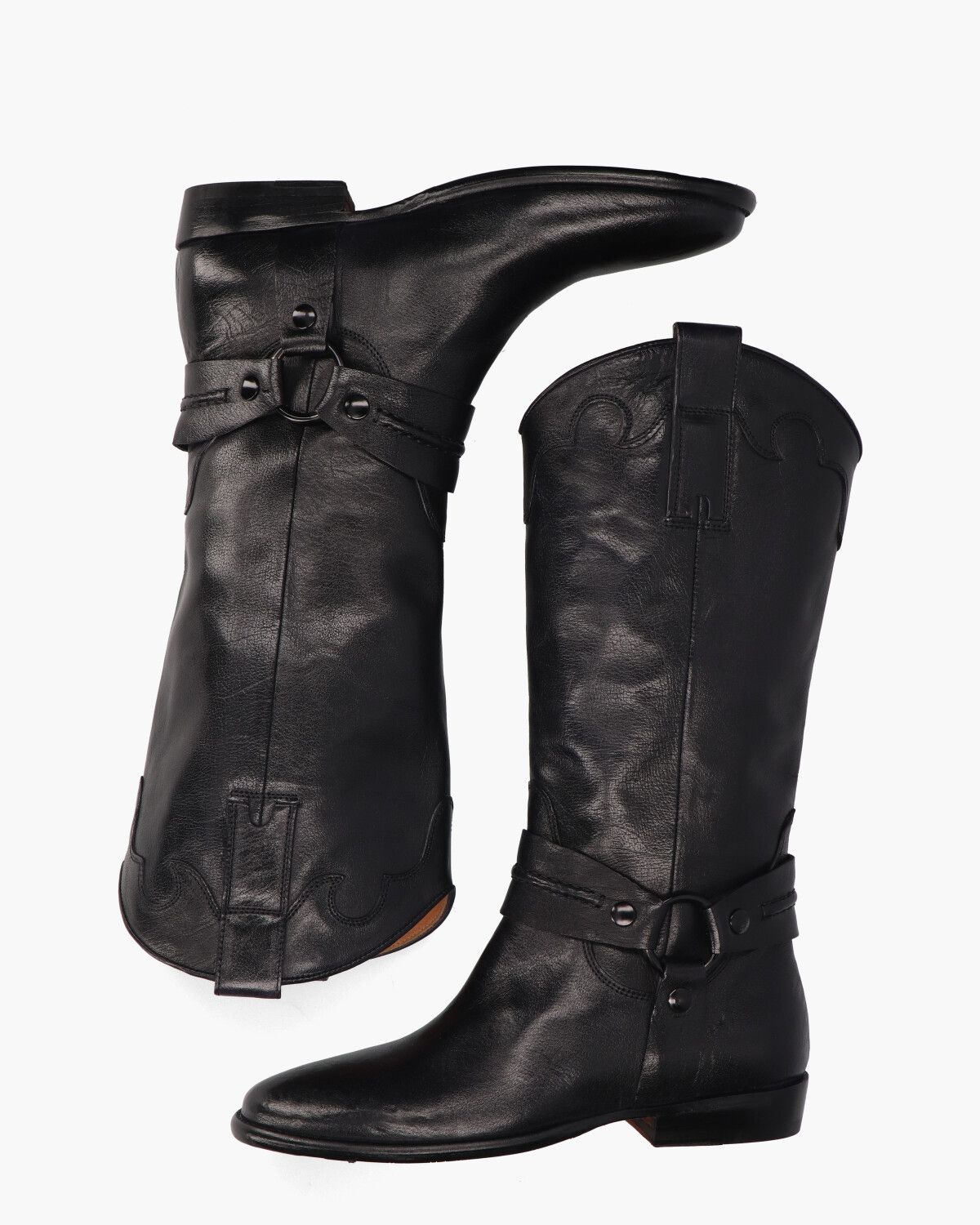5320 Zwart Damesboots