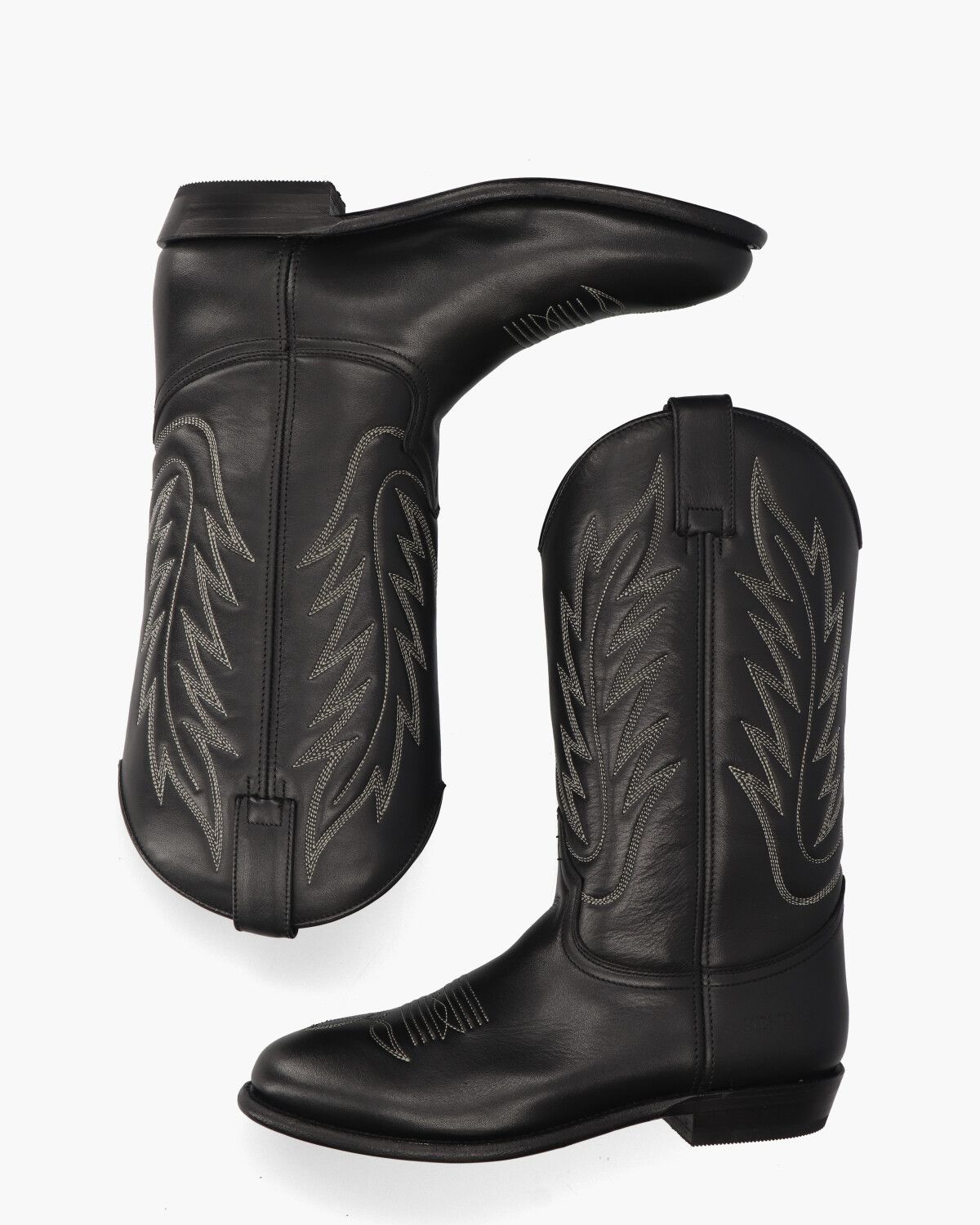 13843 Zwart Damesboots
