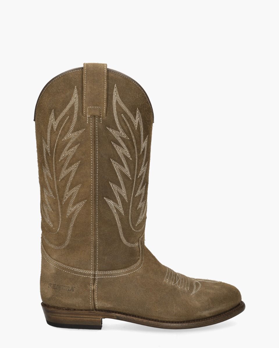 13843 Taupe Damesboots