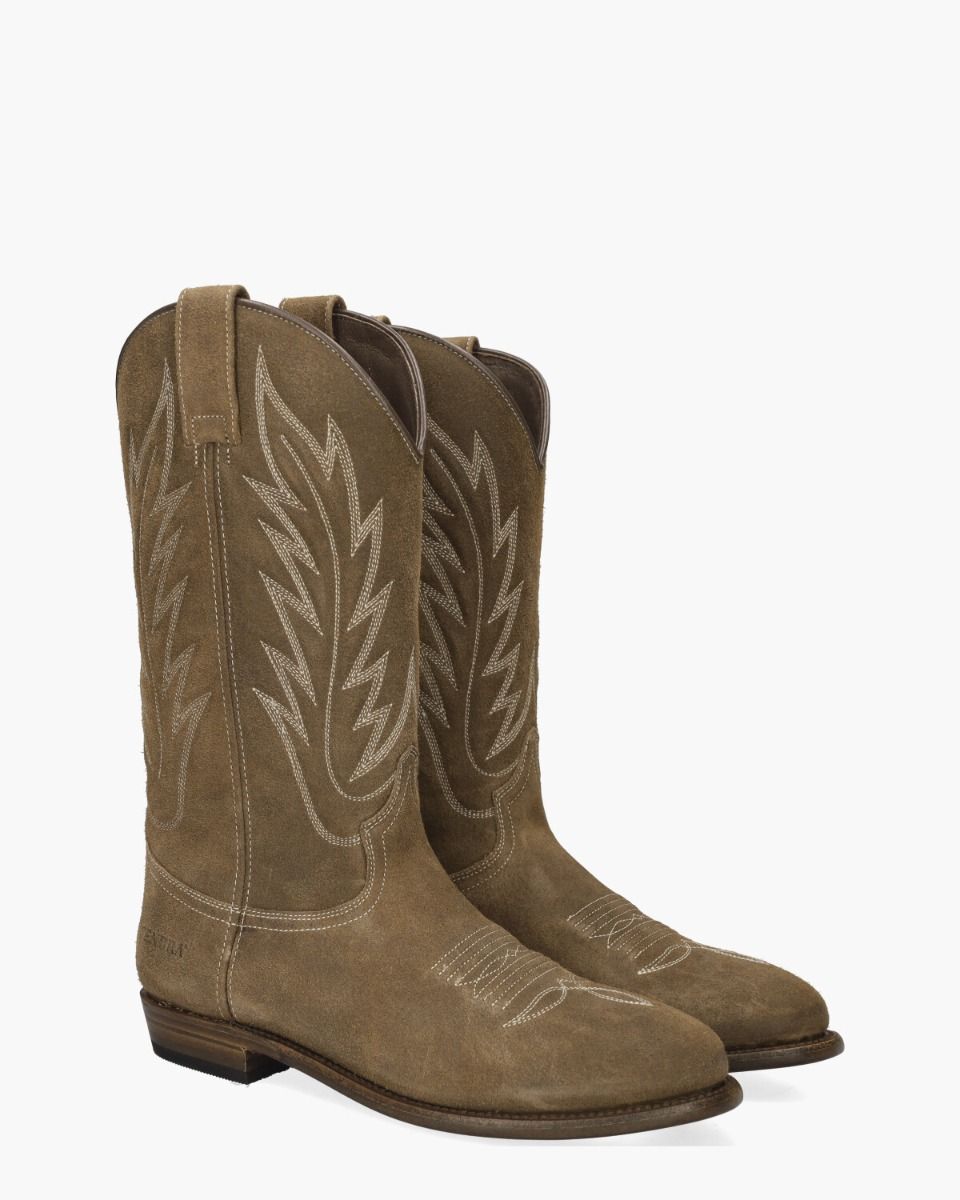 13843 Taupe Damesboots